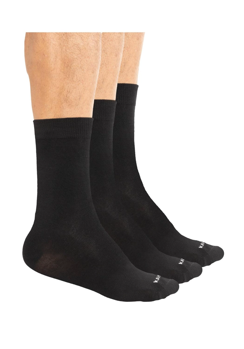 PACK 3 CALCETINES LARGO AMERICANO  BAMBU HOMBRE KAYSER - 1