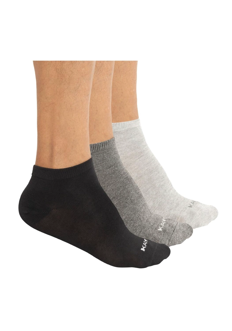 PACK 3 CALCETINES TOBILLEROS BAMBU HOMBRE KAYSER - 1