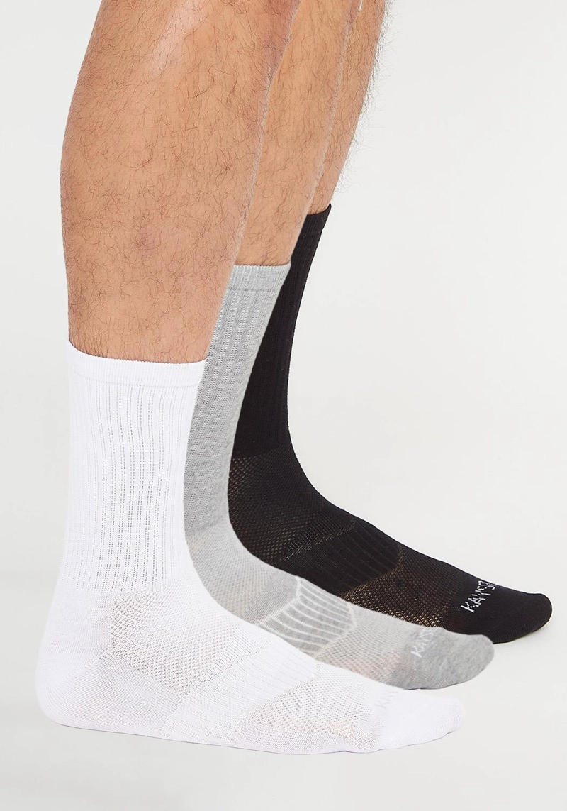 PACK 3 CALCETINES  ALGODON HOMBRE KAYSER - 1