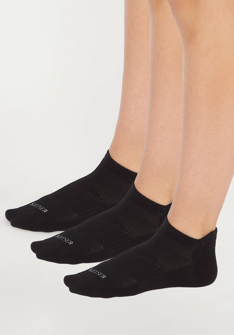 PACK 3 CALCETINES TOBILLEROS ALGODON HOMBRE KAYSER - 1