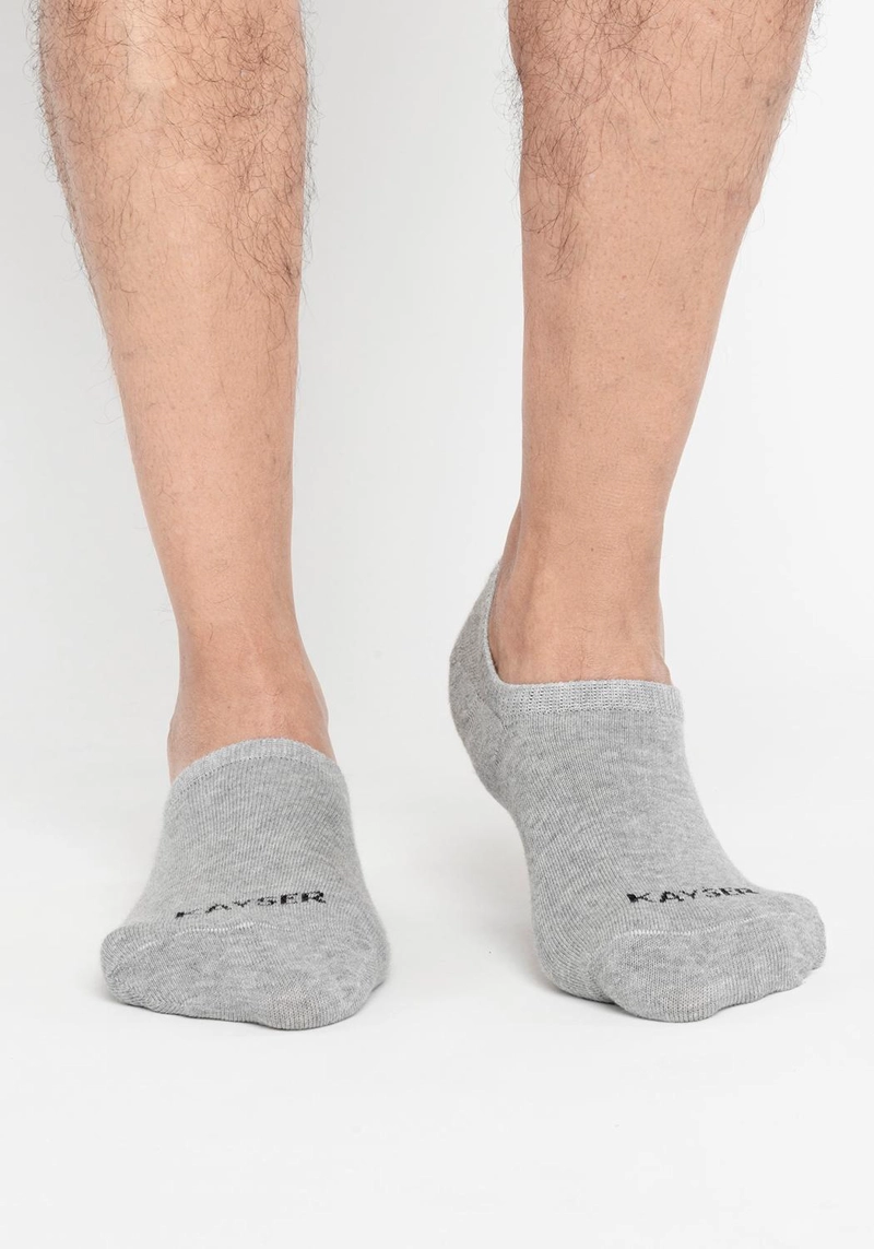 PACK 3 CALCETINES HOMBRE ALGODON KAYSER 99.HP3720-GRI - 2