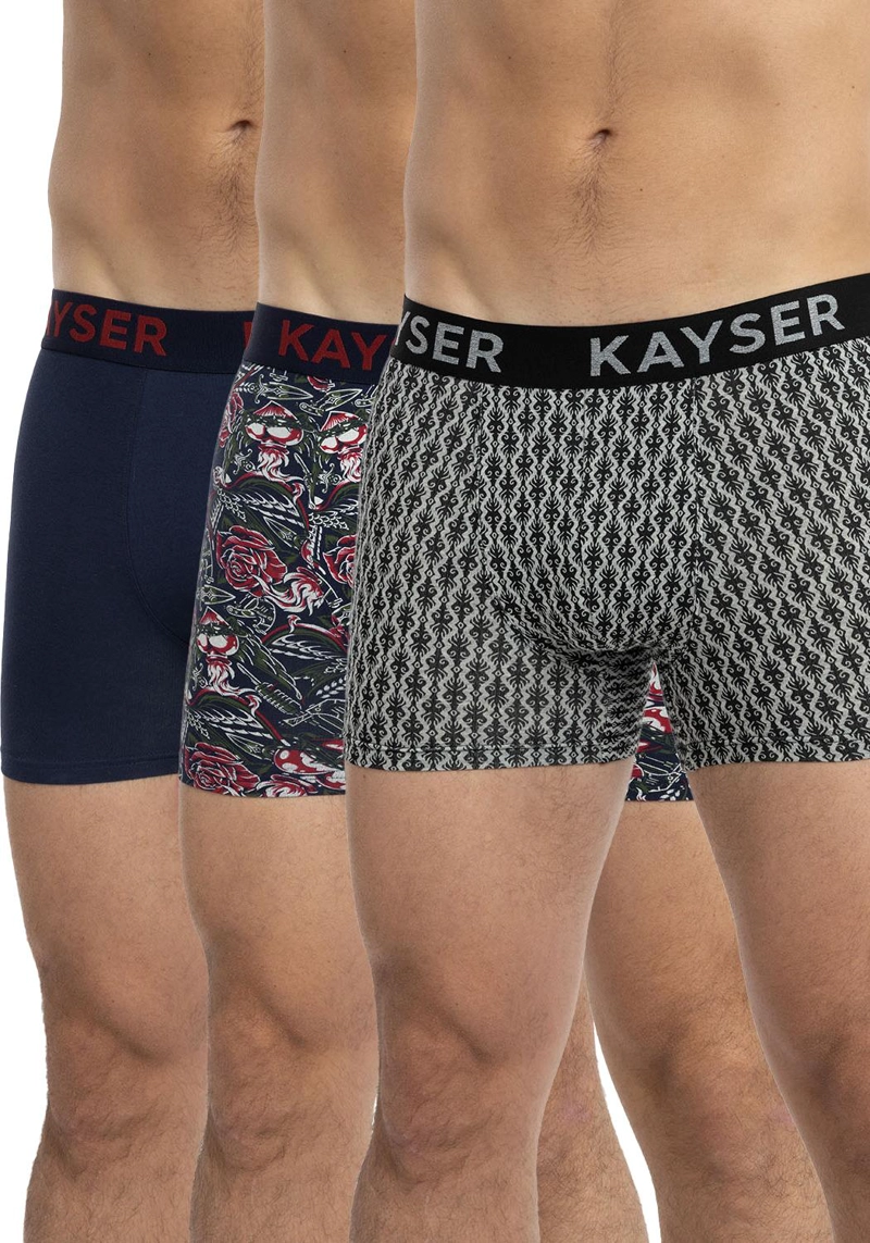 PACK DE 3 BOXERS ALGODON HOMBRE KAYSER - 1