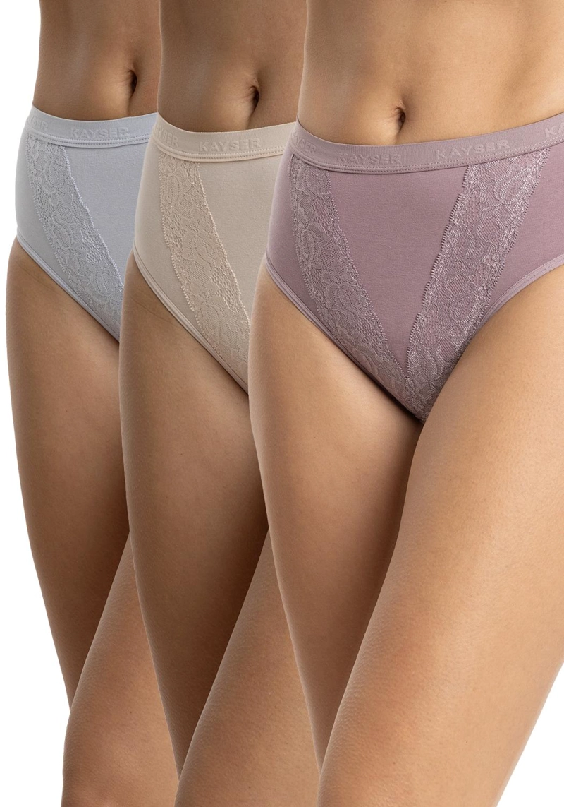 PACK 3 CALZONES MAXI ALGODON MUJER KAYSER - 1