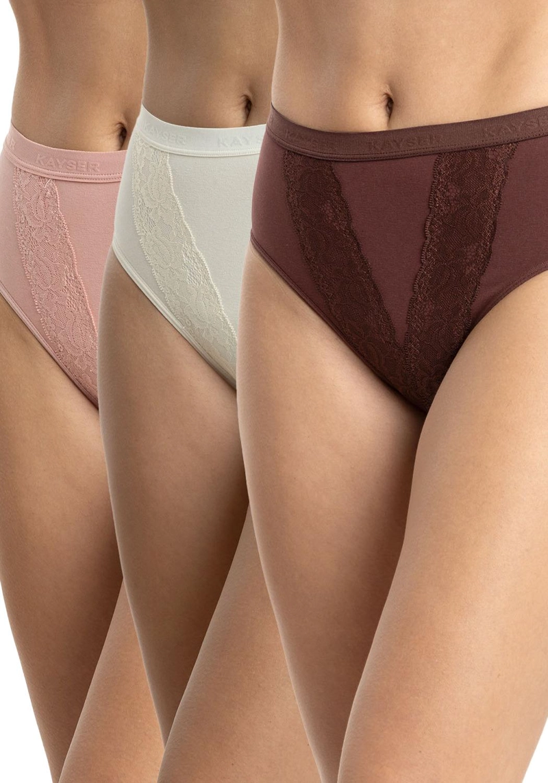 PACK 3 CALZONES MAXI ALGODON MUJER KAYSER - 1