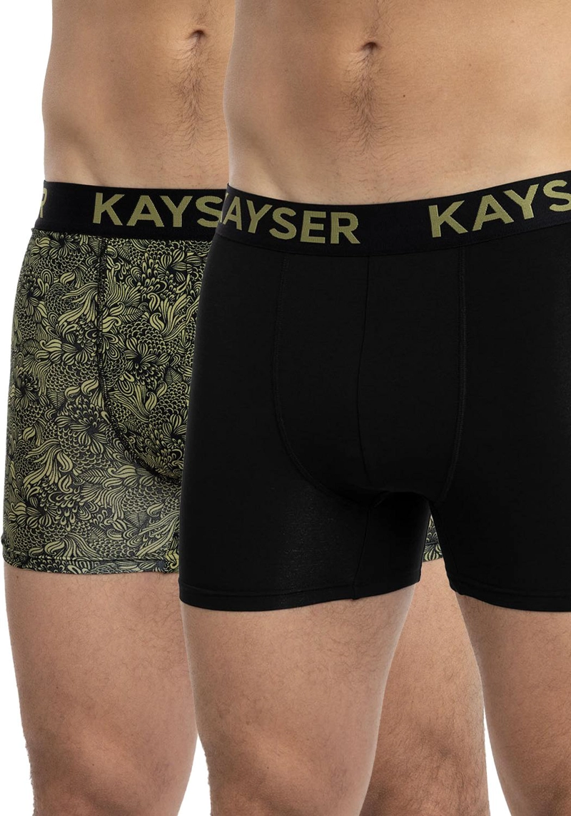 PACK DE 2 BOXERS BAMBU HOMBRE KAYSER - 1