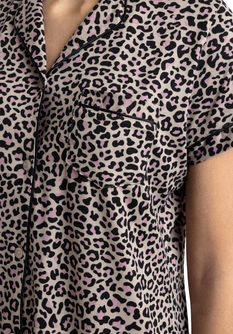 PIJAMA   LARGO ABOTONADO SUPER SOFT  MUJER KAYSER - 3