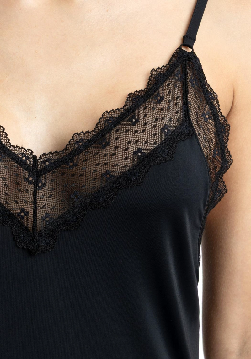 CAMISOLA ENCAJE MICROFIBRA MUJER KAYSER - 3