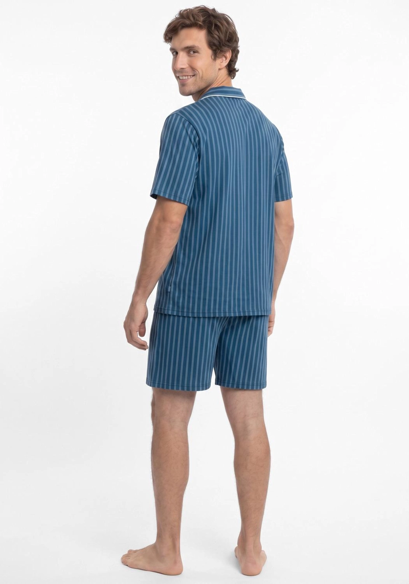 PIJAMA HOMBRE VERANO  2 PIEZAS  ALGODON KAYSER - 2