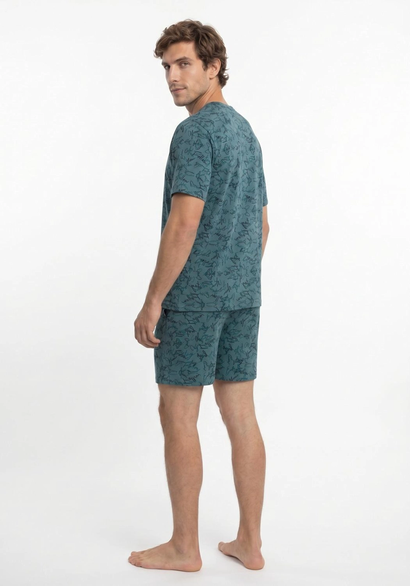 PIJAMA HOMBRE VERANO  2 PIEZAS  ALGODON KAYSER - 2