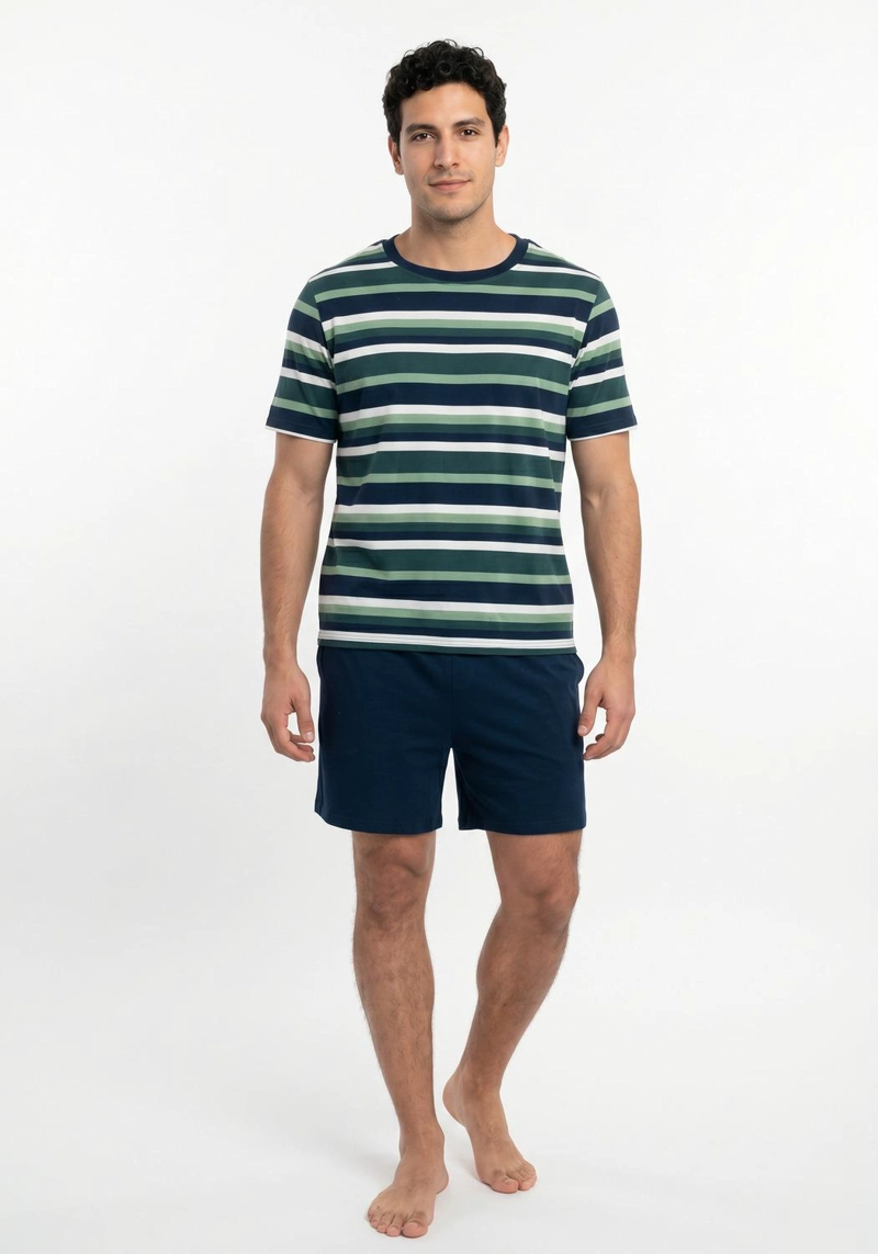 PIJAMA HOMBRE VERANO  2 PIEZAS  ALGODON KAYSER - 1