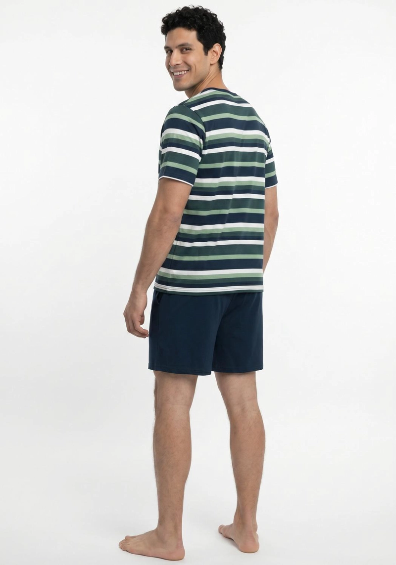 PIJAMA HOMBRE VERANO  2 PIEZAS  ALGODON KAYSER - 2