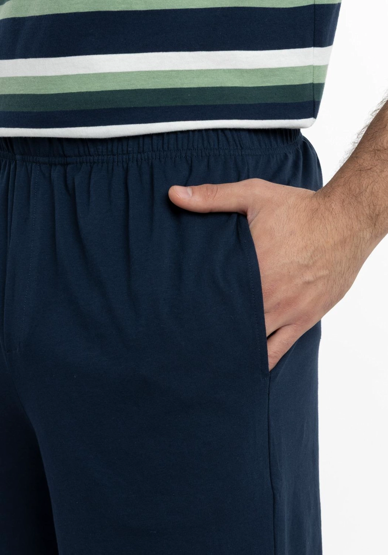 PIJAMA HOMBRE VERANO  2 PIEZAS  ALGODON KAYSER - 4