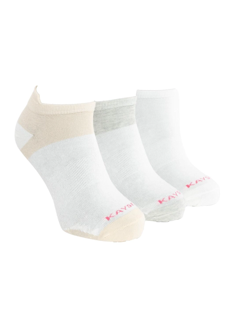 PACK 3 CALCETINES MUJER ALGODON KAYSER 99.MP387-BLA - 1