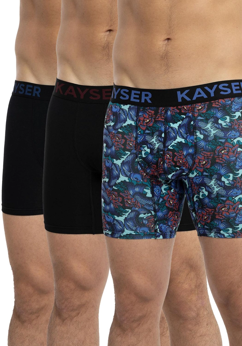 PACK DE 3 BOXERS ALGODON HOMBRE KAYSER - 1