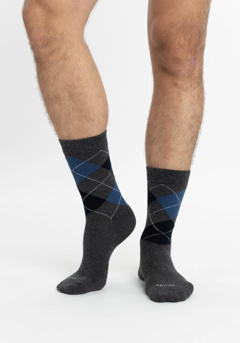 PACK 3 CALCETINES SOQUETES ALGODON HOMBRE KAYSER - 2