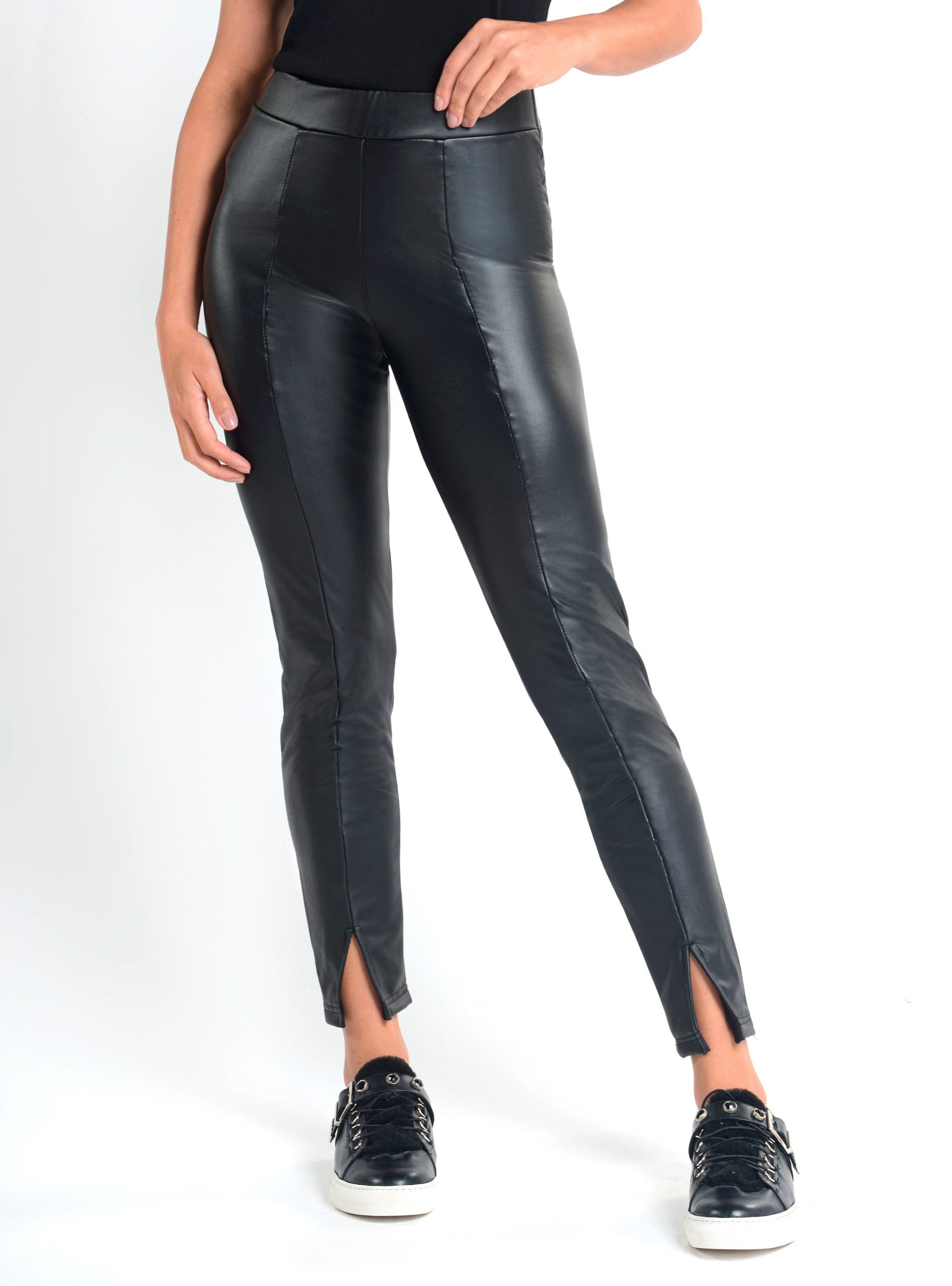 LEGGING ECOCUERO CAPRI CAFFARENA 14650 - 1