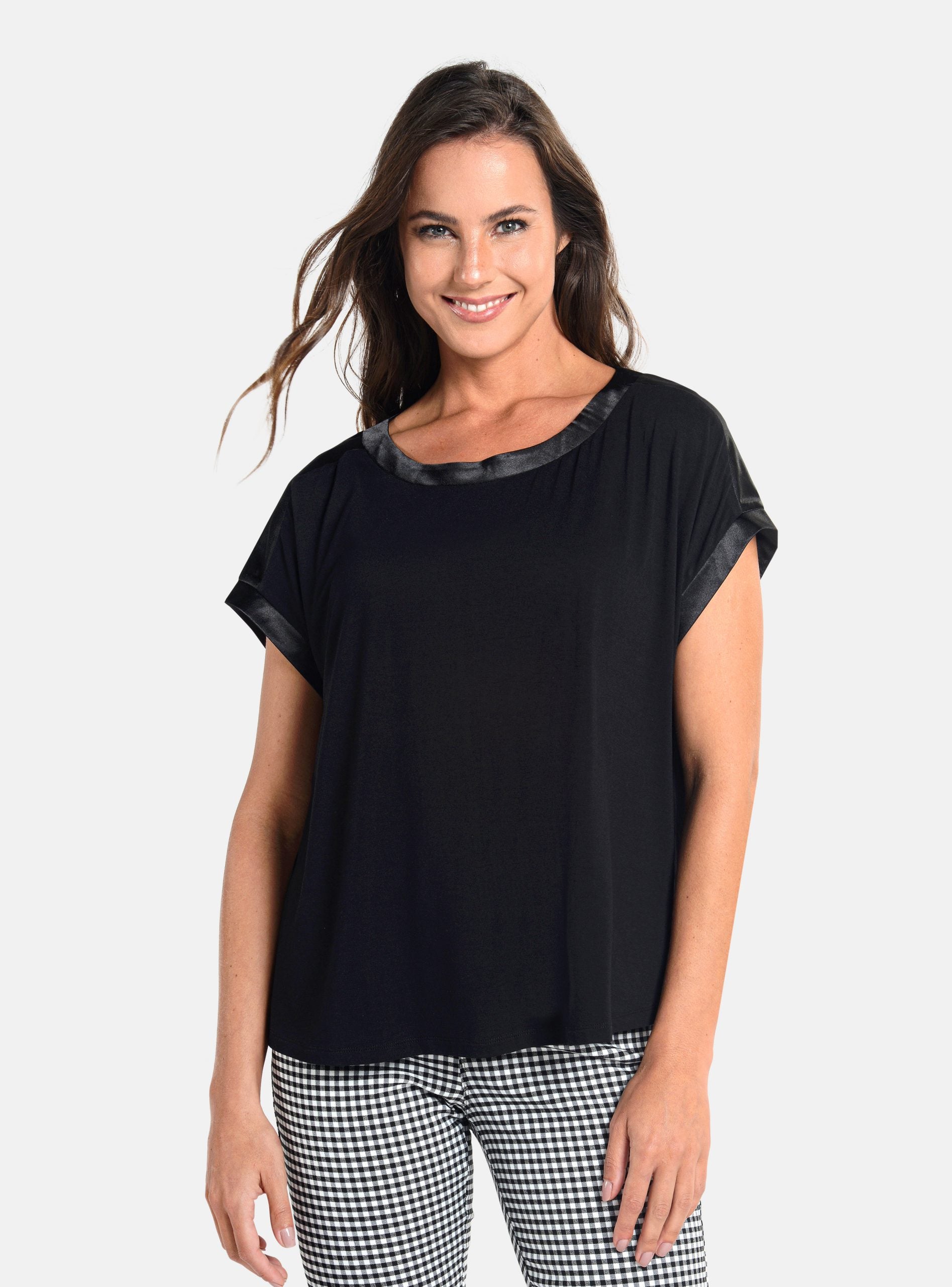 POLERA VISCOSA CAFFARENA 16818 - 1