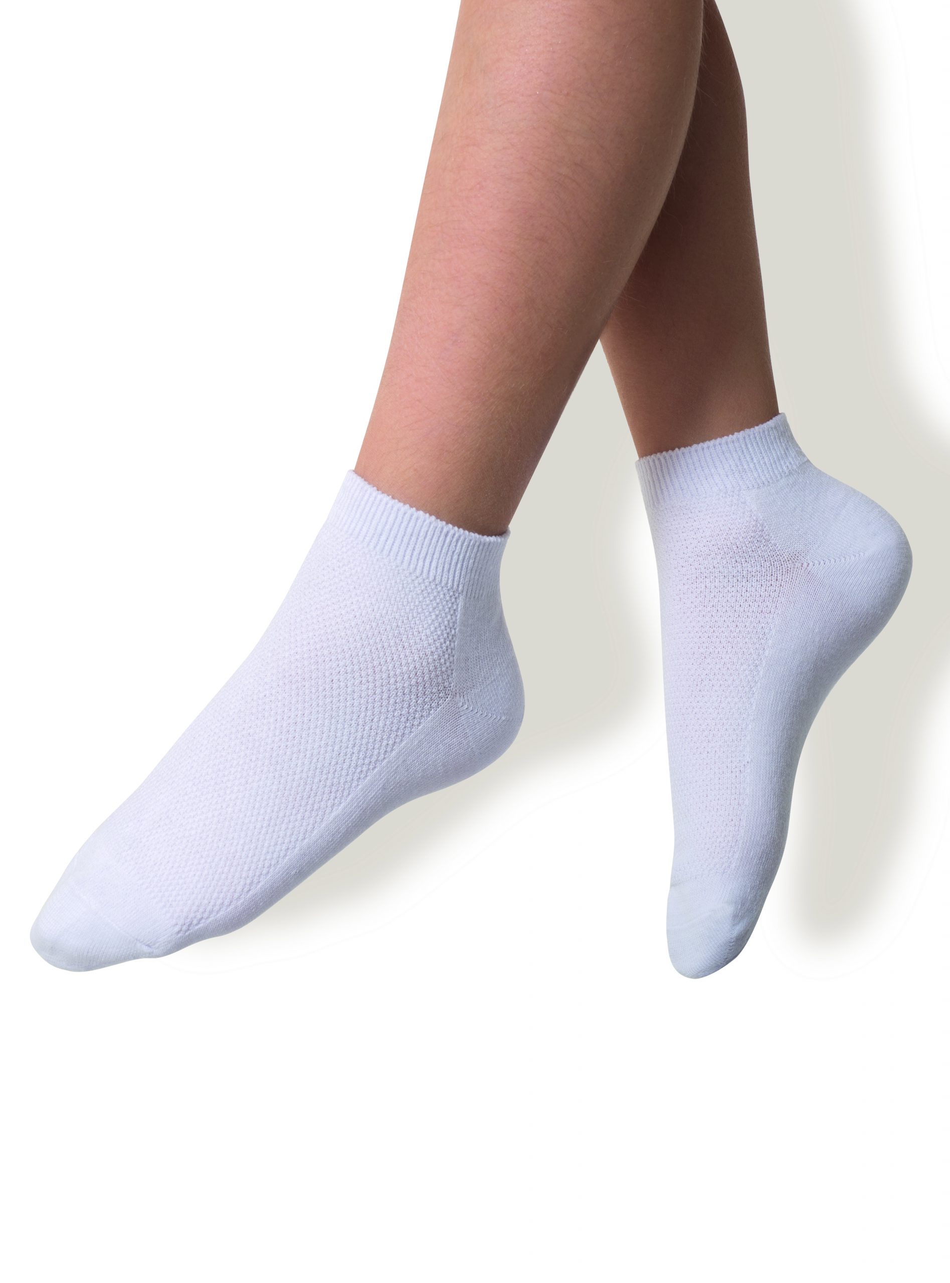 PACK 2 CALCETINES ESCOLARES TOBILLO CAFFARENA ALGODON 20307 - 1