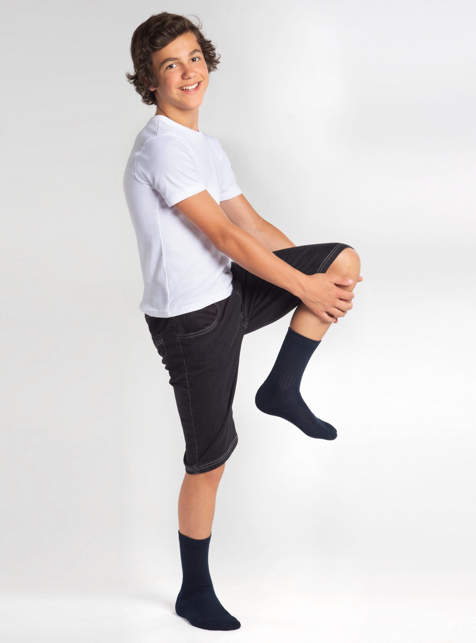 PACK 3 CALCETINES ALGODÓN UNISEX CAFFARENA ESCOLARES CORTOS 2830 - 2