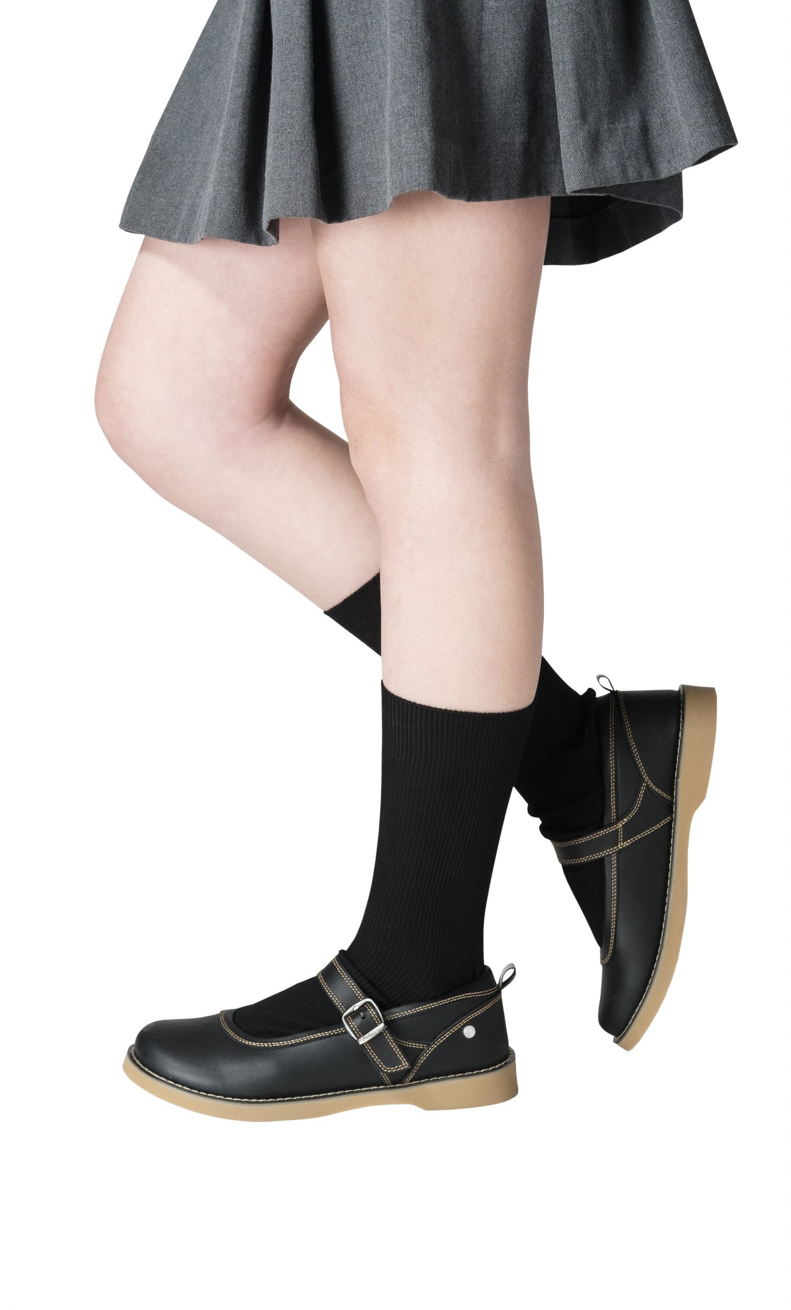 PACK 2 CALCETINES BAMBÚ UNISEX CAFFARENA ESCOLARES CORTOS 21507 - 3