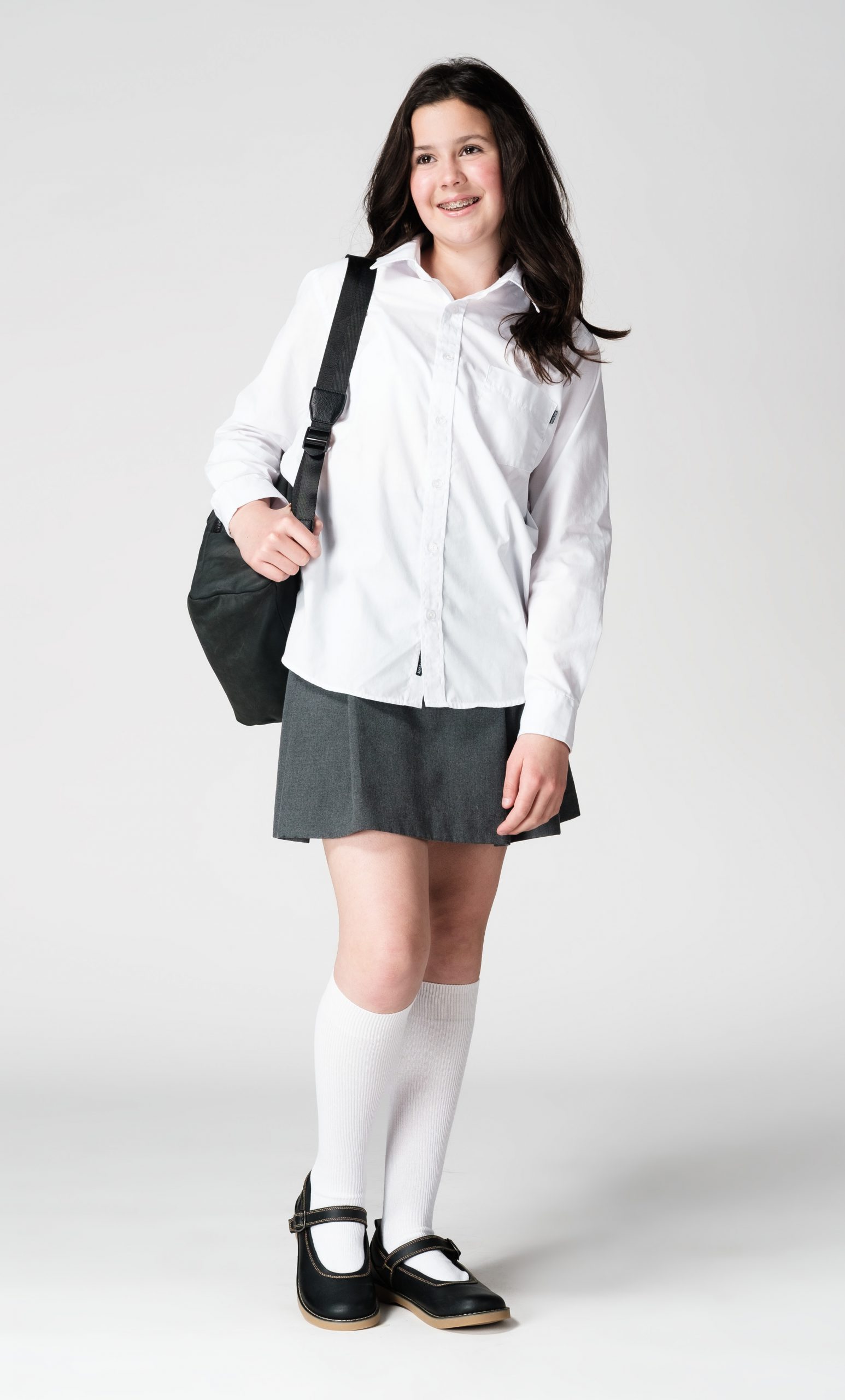 PACK 3 CALCETINES ALGODÓN NIÑA CAFFARENA ESCOLARES LARGOS 2819 - 3