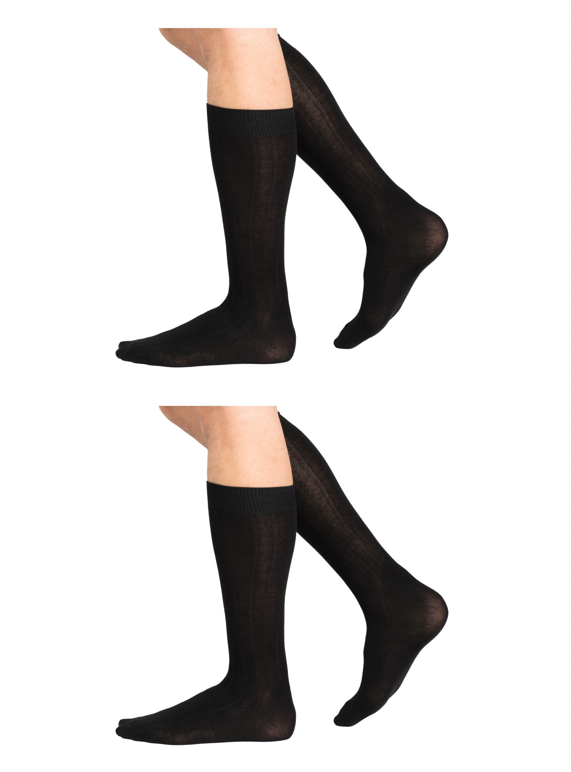 PACK X2 CALCETINES HOMBRE CAFFARENA 21934 CORTOS ALGODON - 1