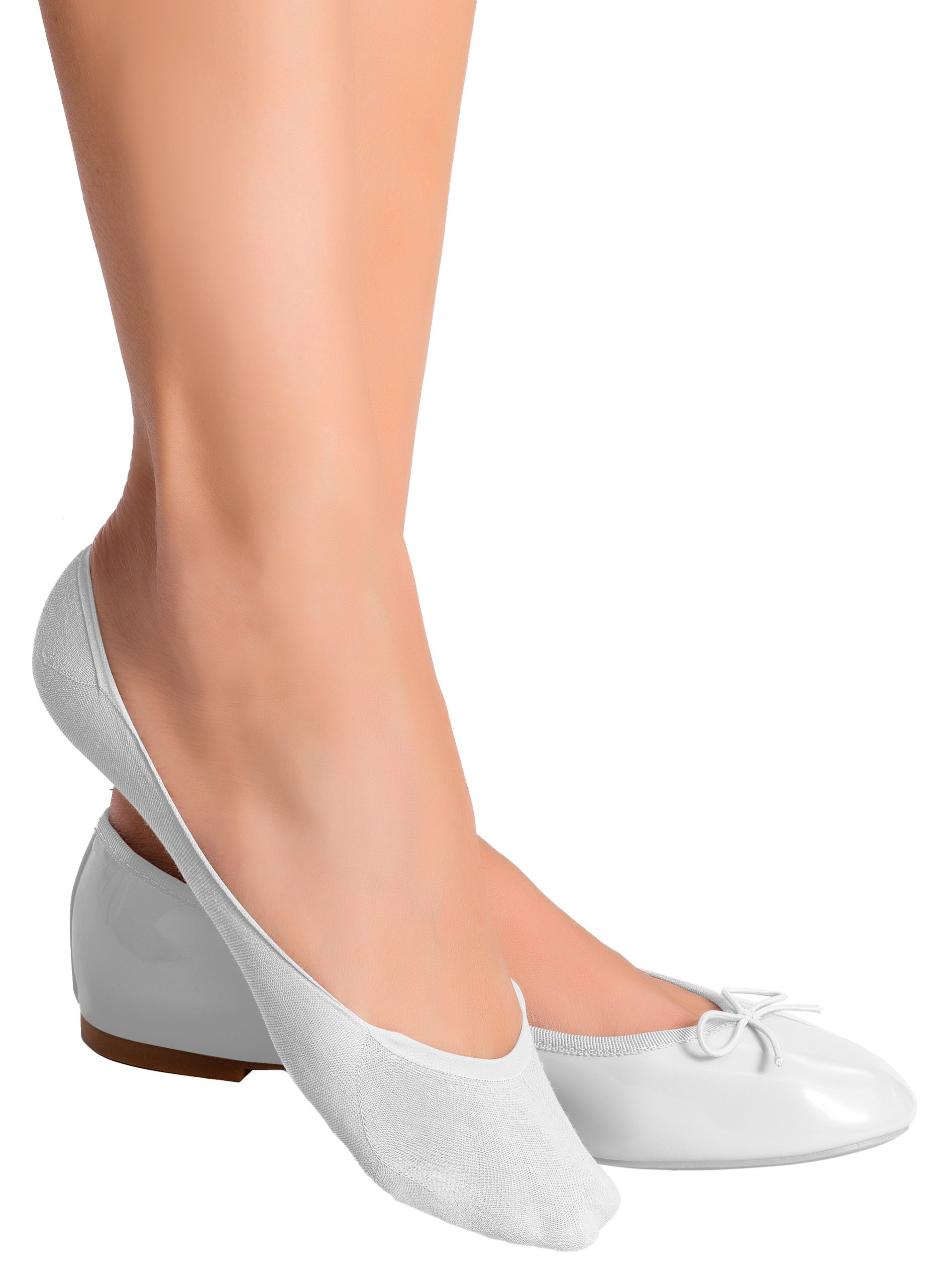 PACK 3 CALCETINES MUJER INVISIBLES CAFFARENA ALGODON 21636 - 2