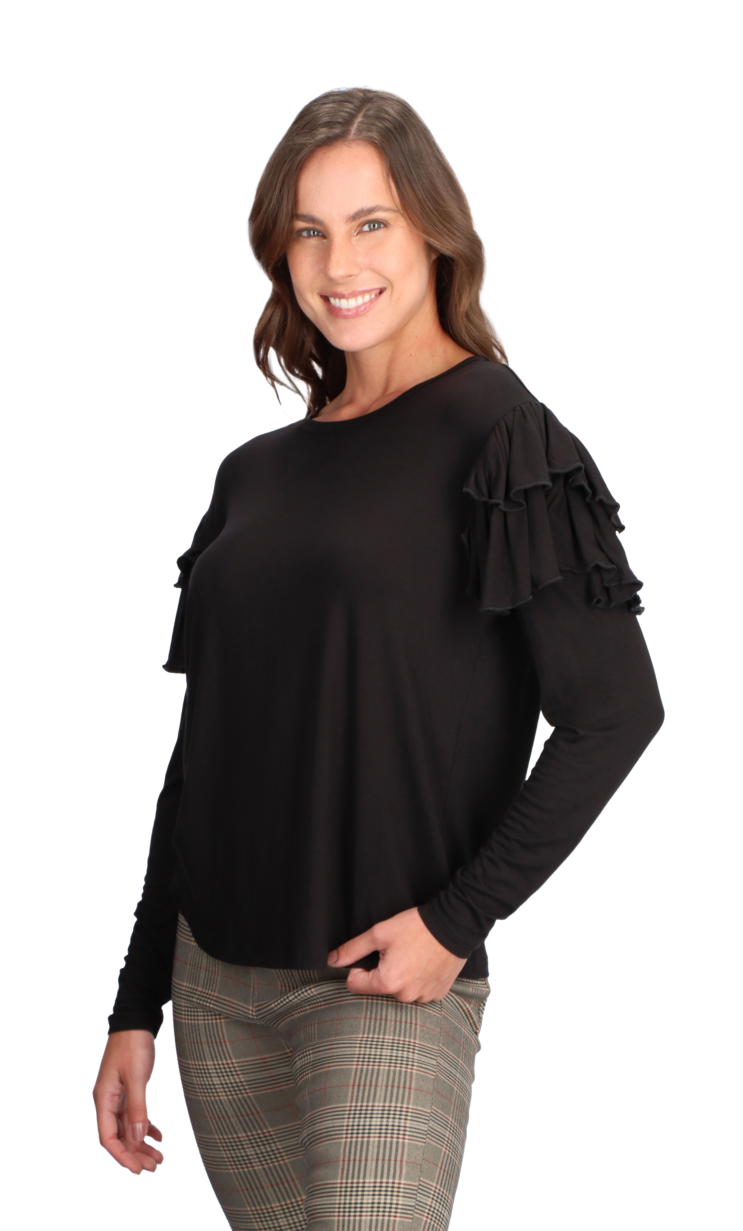 POLERA VISCOSA CAFFARENA 16852 - 3