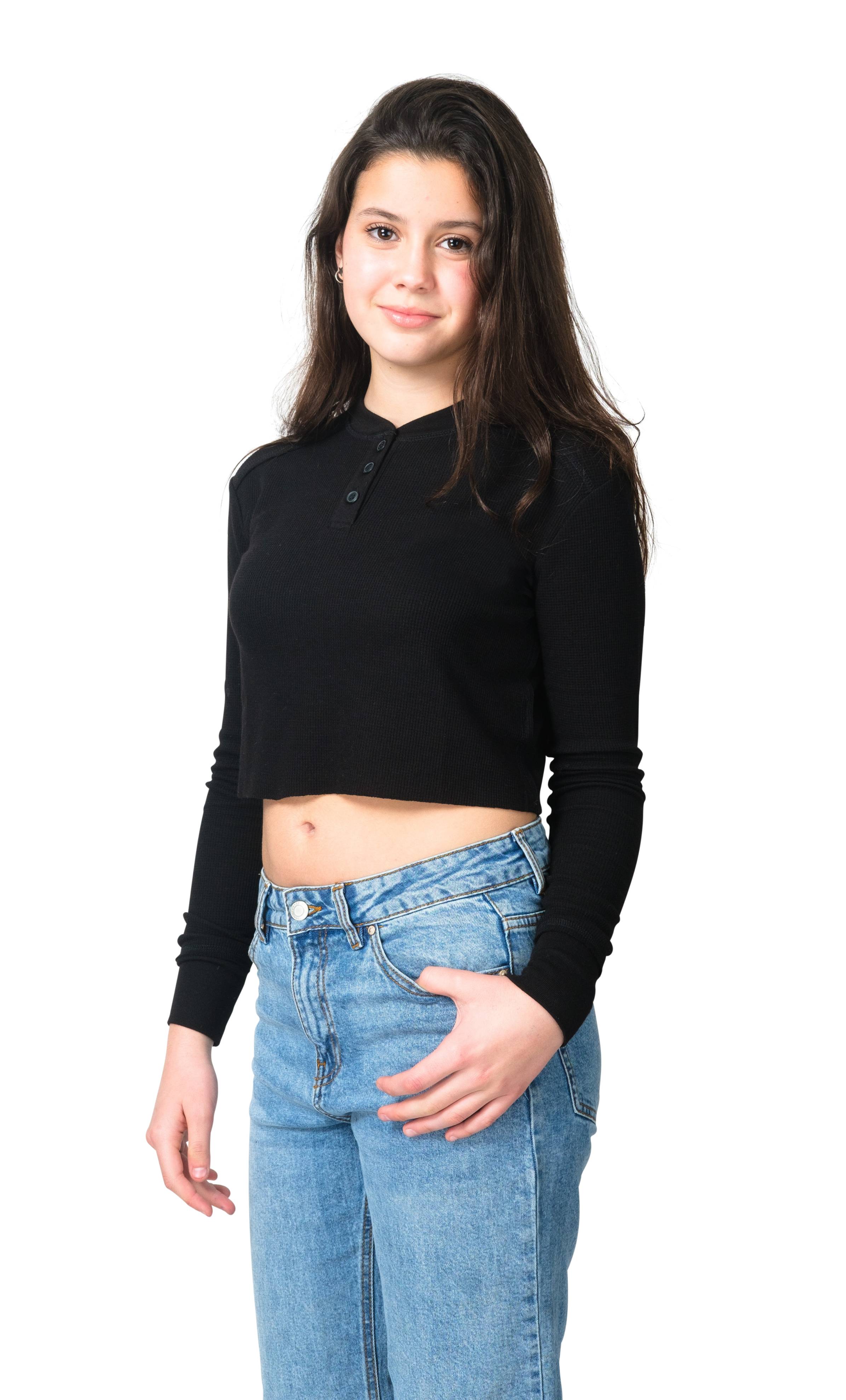 CROP TOP JUVENIL CAFFARENA 16836 - 2