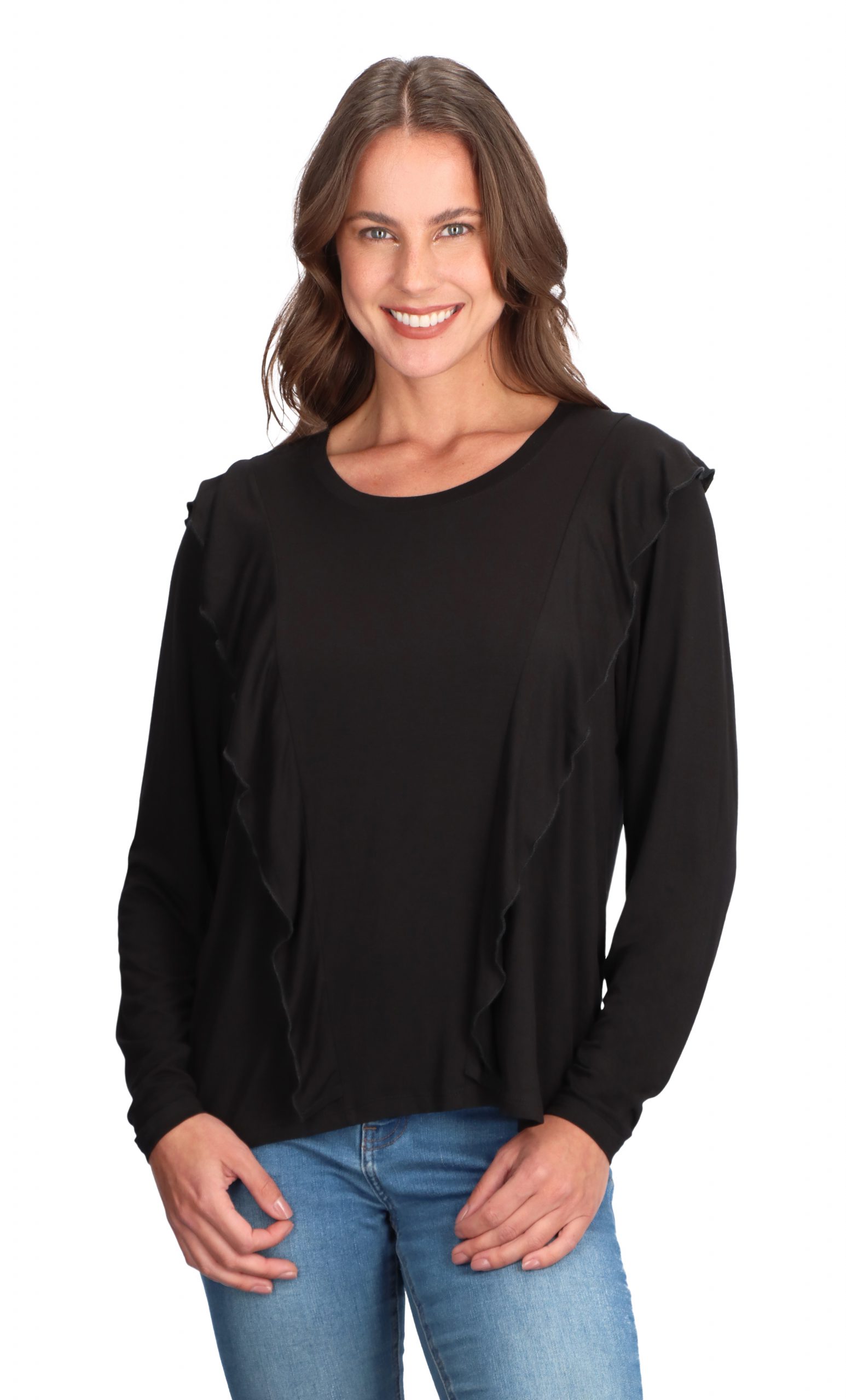 POLERA VISCOSA CAFFARENA 16846 - 1