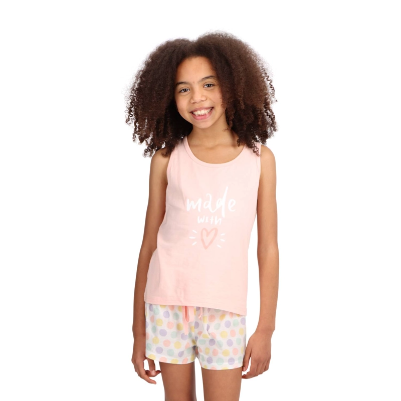 PIJAMA CORTO NIÑA CAFFARENA 30903 ALGODON INFANTIL - 1