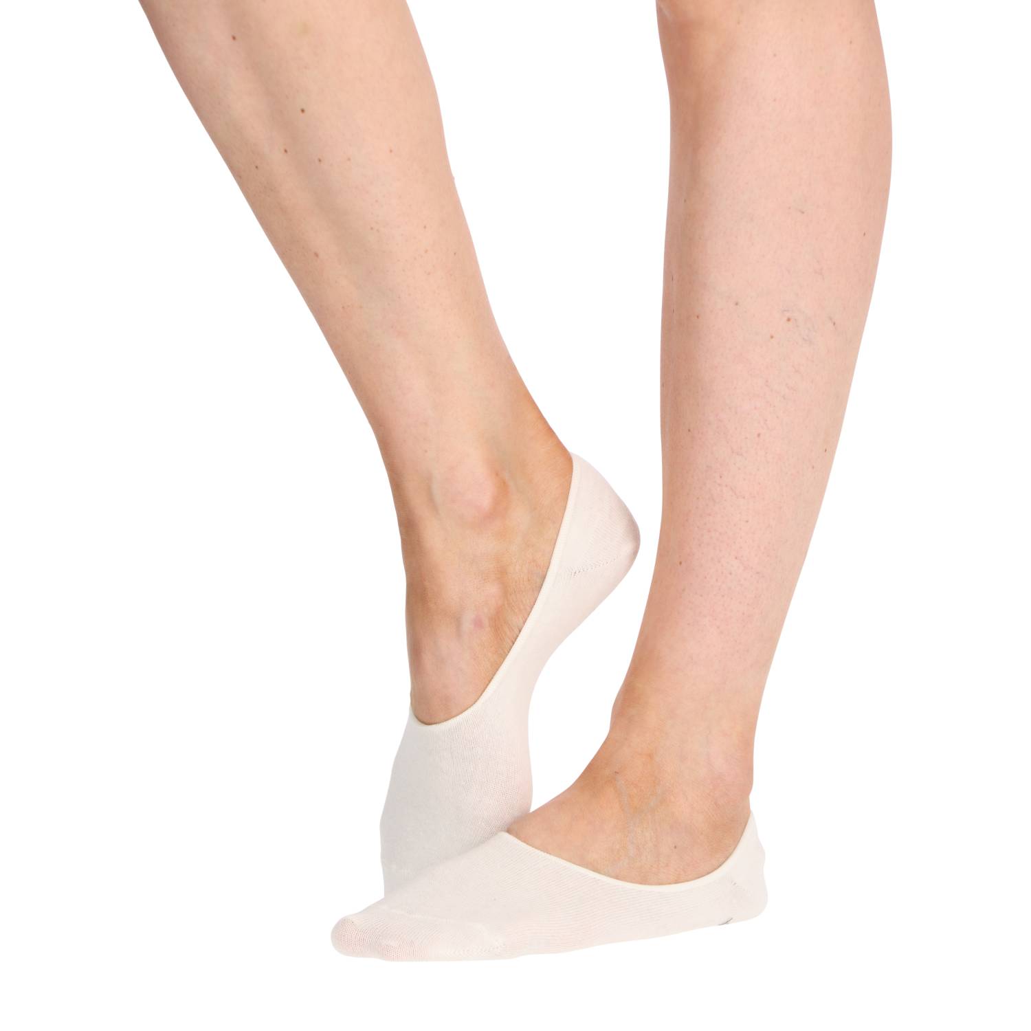 PACK X3 CALCETINES MUJER CAFFARENA 21975 INVISIBLE ALGODON - 2
