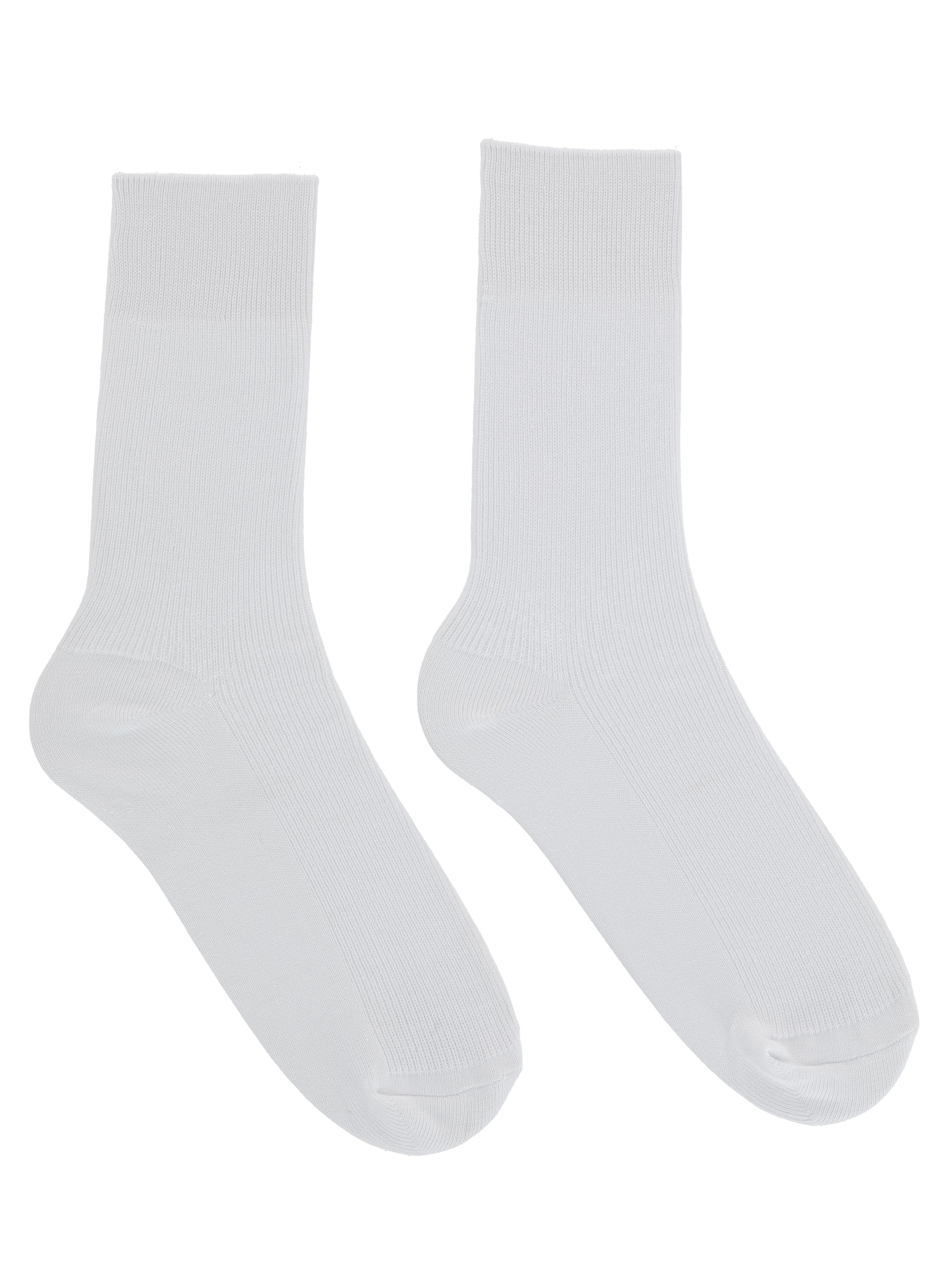 PACK 2 CALCETINES ESCOLAR UNISEX CAFFARENA CORTO LISO 2802 - 2