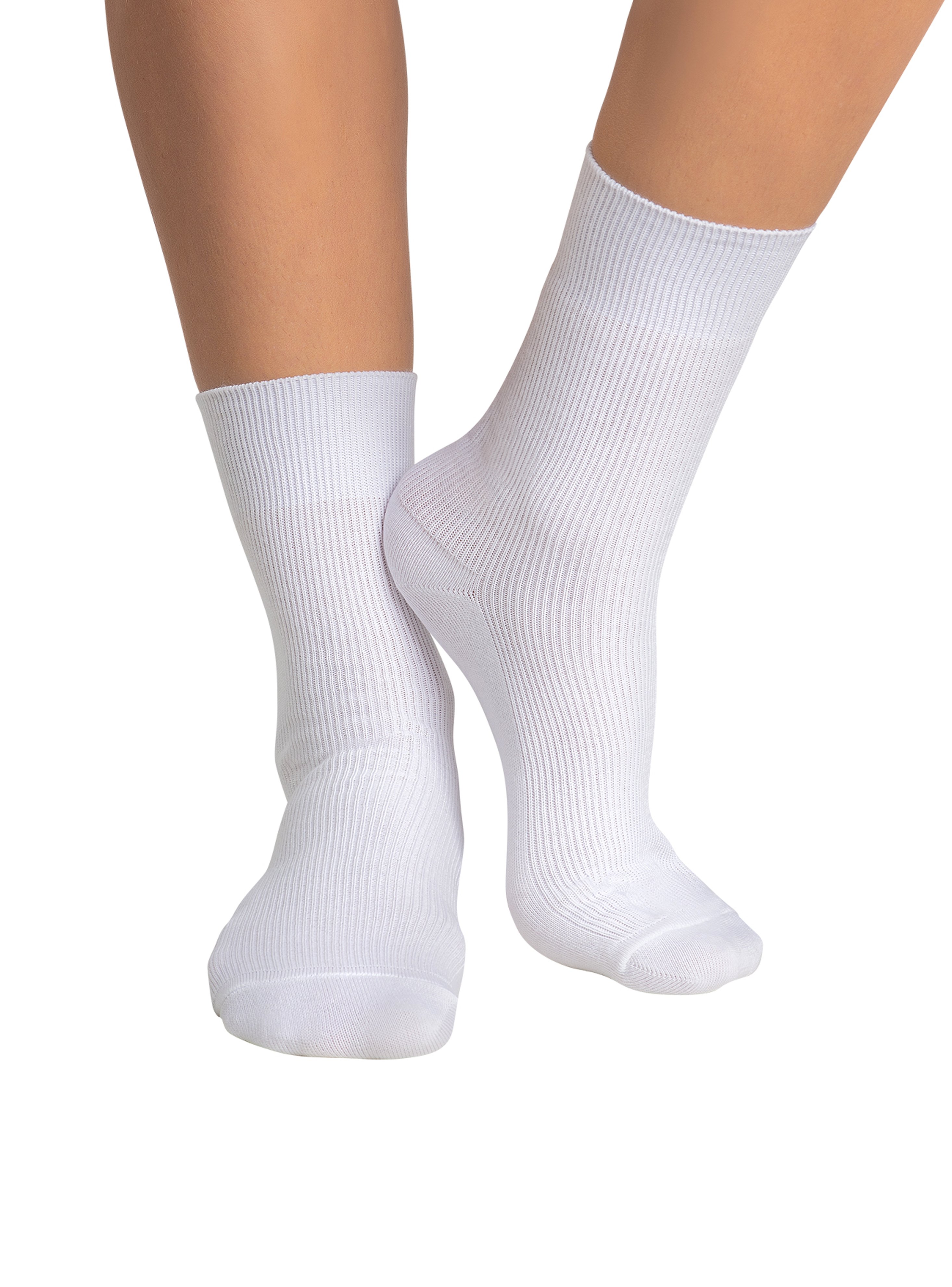 PACK 2 CALCETINES ESCOLAR UNISEX CAFFARENA CORTO LISO 2802 - 3