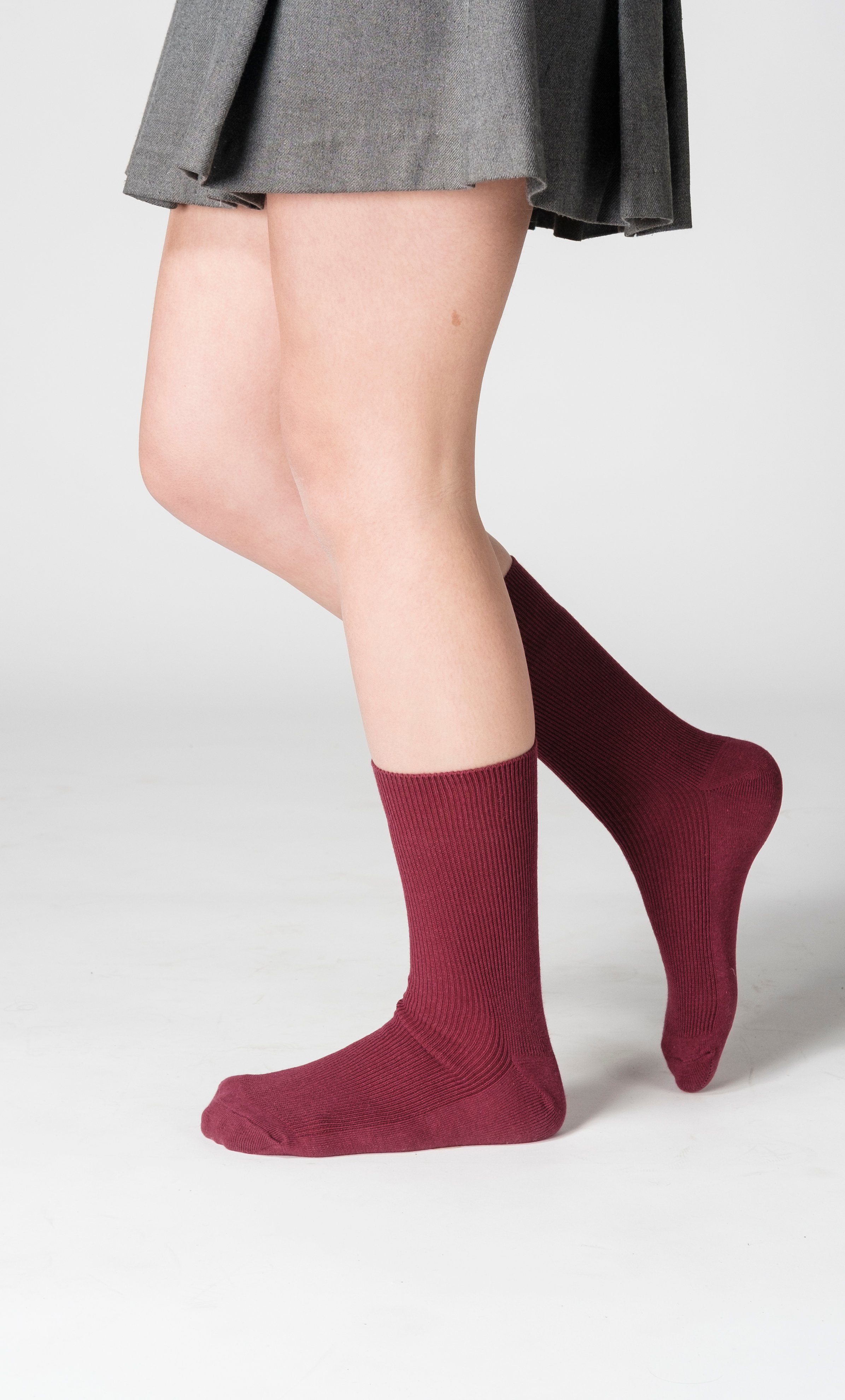 PACK 2 CALCETINES ESCOLAR UNISEX CAFFARENA CORTO LISO 2802 - 4