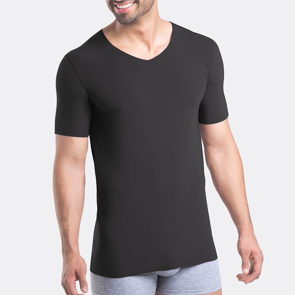CAMISETA CORTE LASER MT4445 MODAL - 1