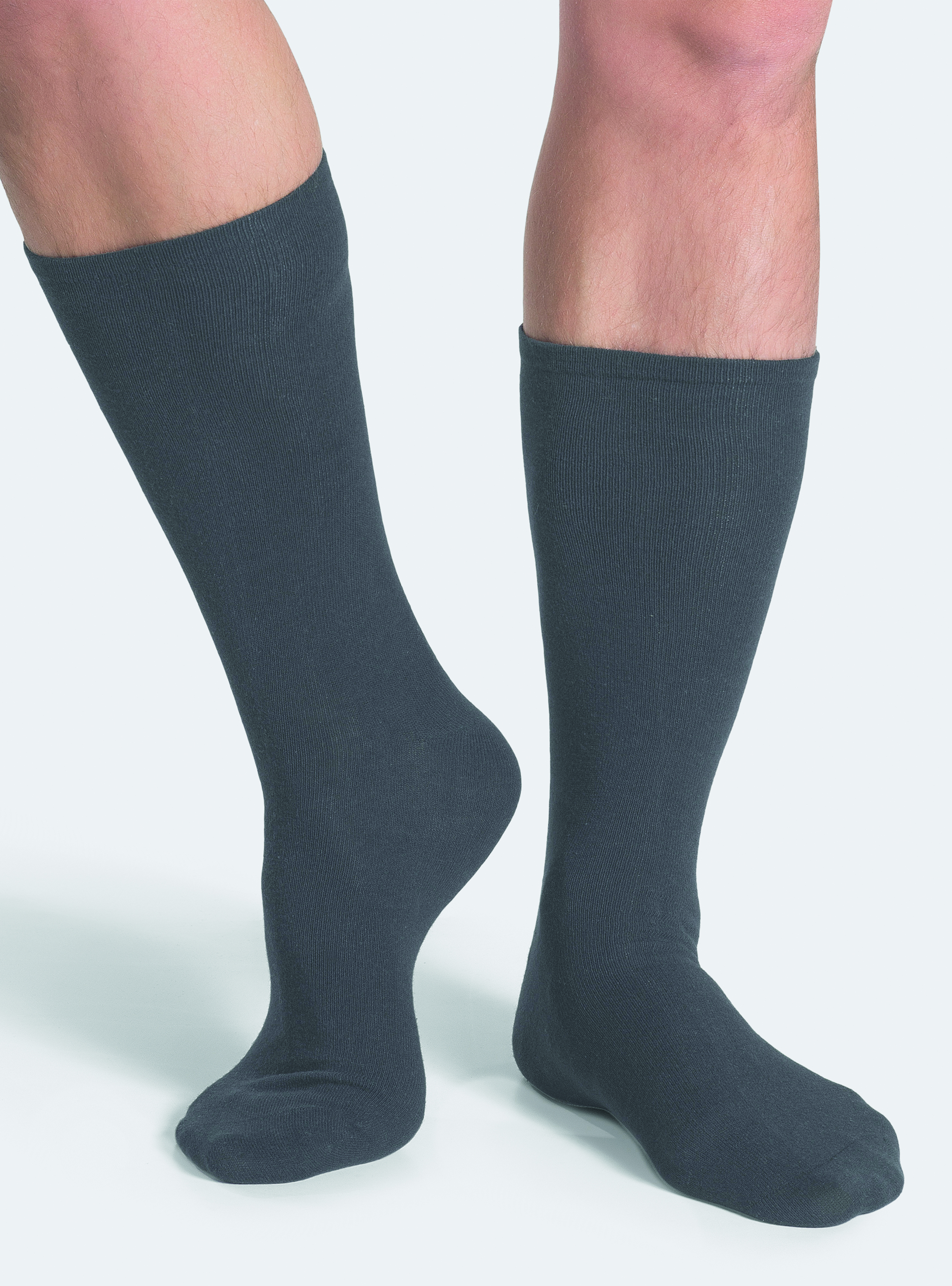 PACK X2 CALCETINES HOMBRE MOTA MT21030 ALGODON - 1