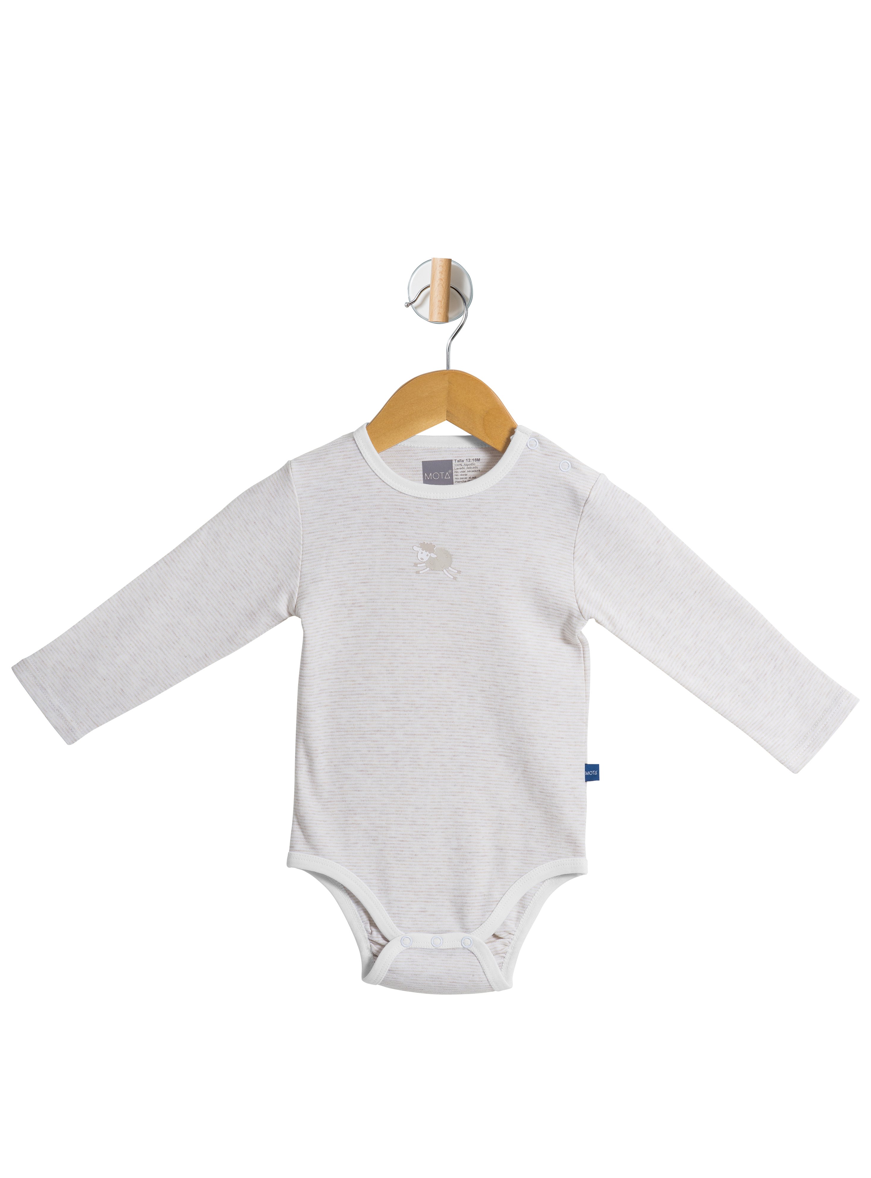 BODY MANGA LARGA PACK2 MT4601 ALGODON - 2