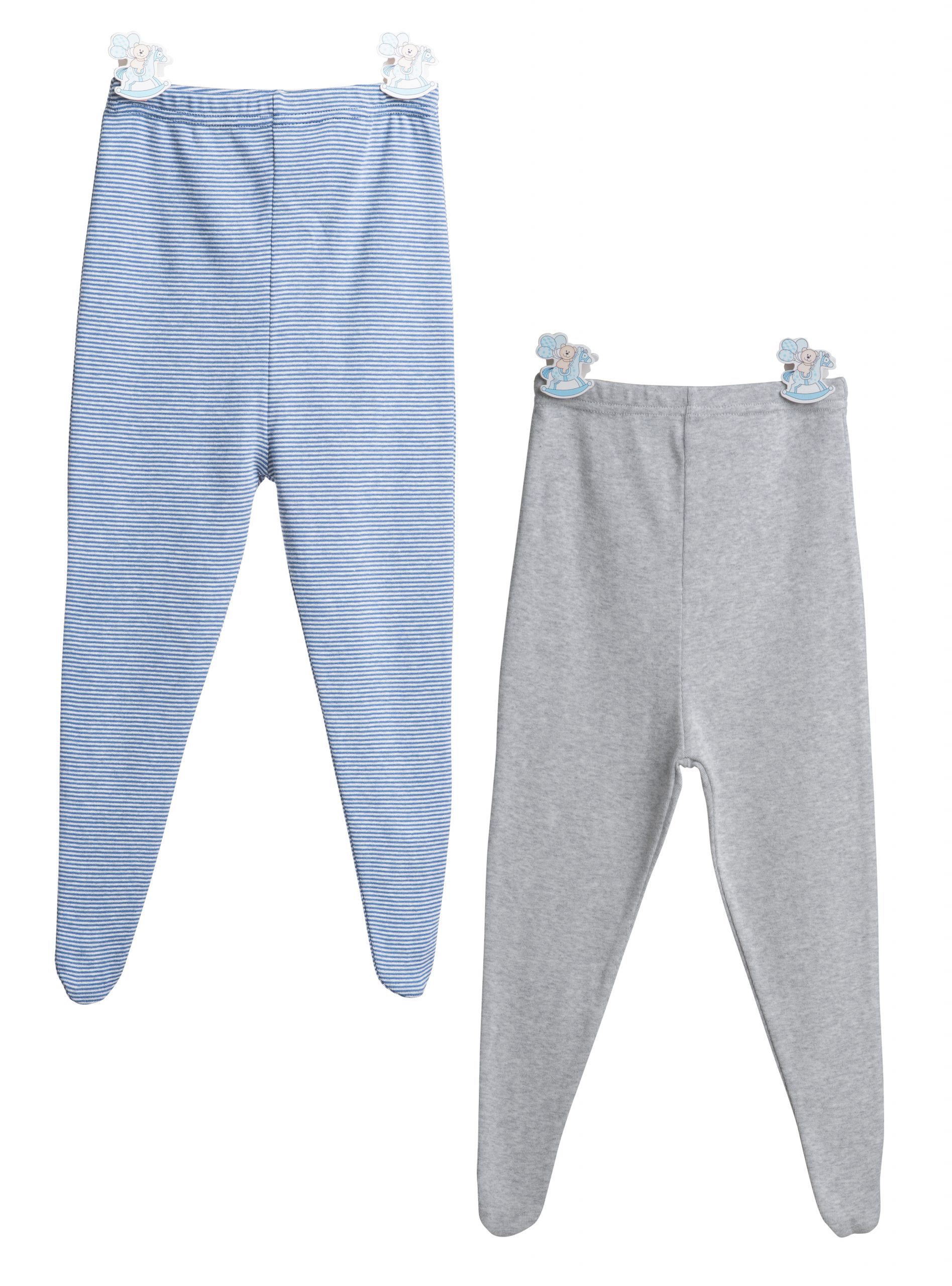 PACK 2 BALLERINAS BEBE MOTA ALGODON MT4602 - 1
