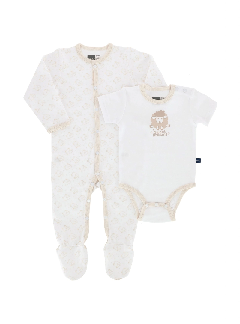 BODY MAS PIJAMA BEBE UNISEX MOTA ALGODON MT4716 - 1