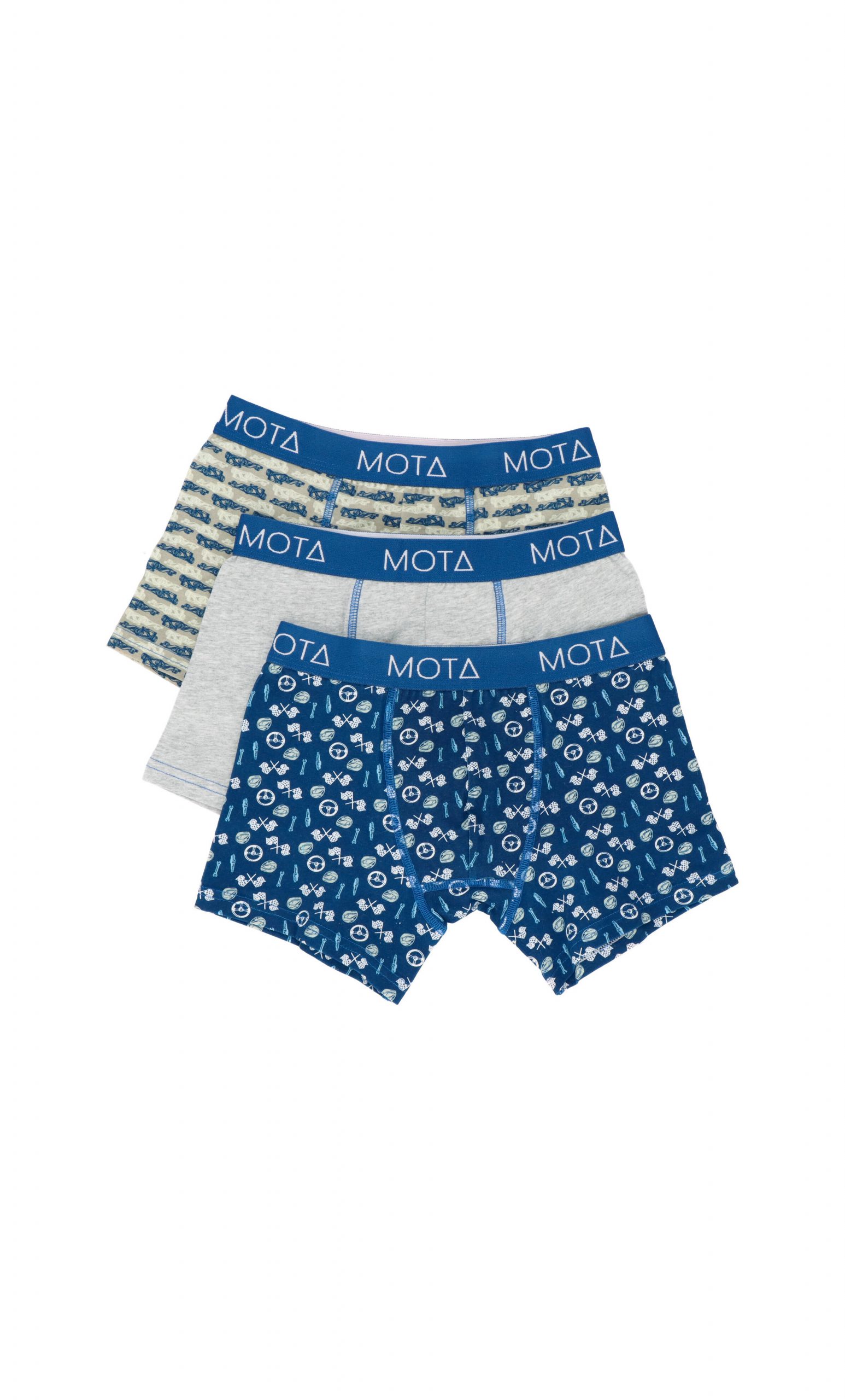 PACK 3 BOXER ALGODÓN NIÑO MOTA MT4282 INFANTILES - 1