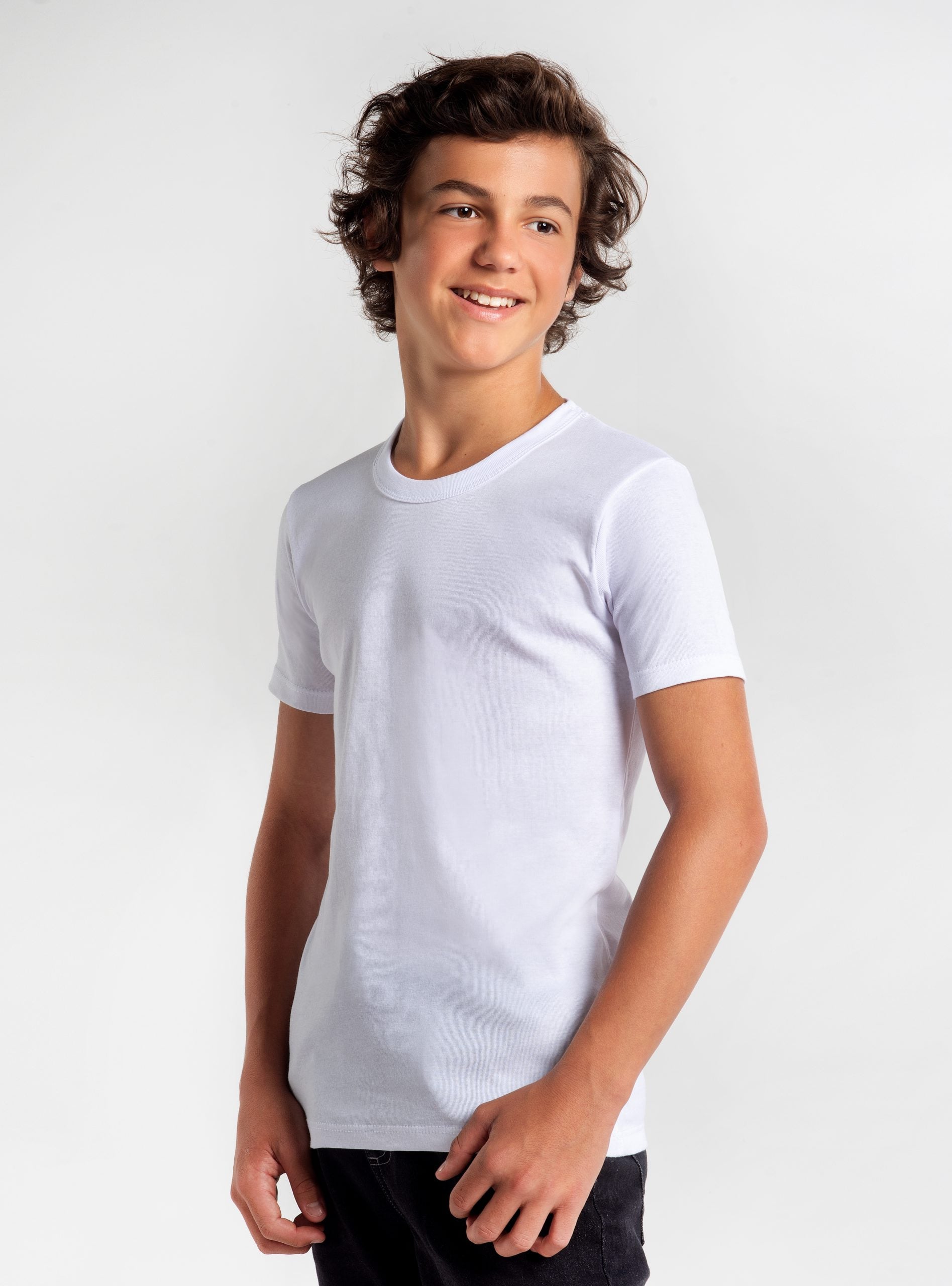 PACK 2 CAMISETAS ALGODÓN UNISEX MOTA MT4425 JUVENILES - 1