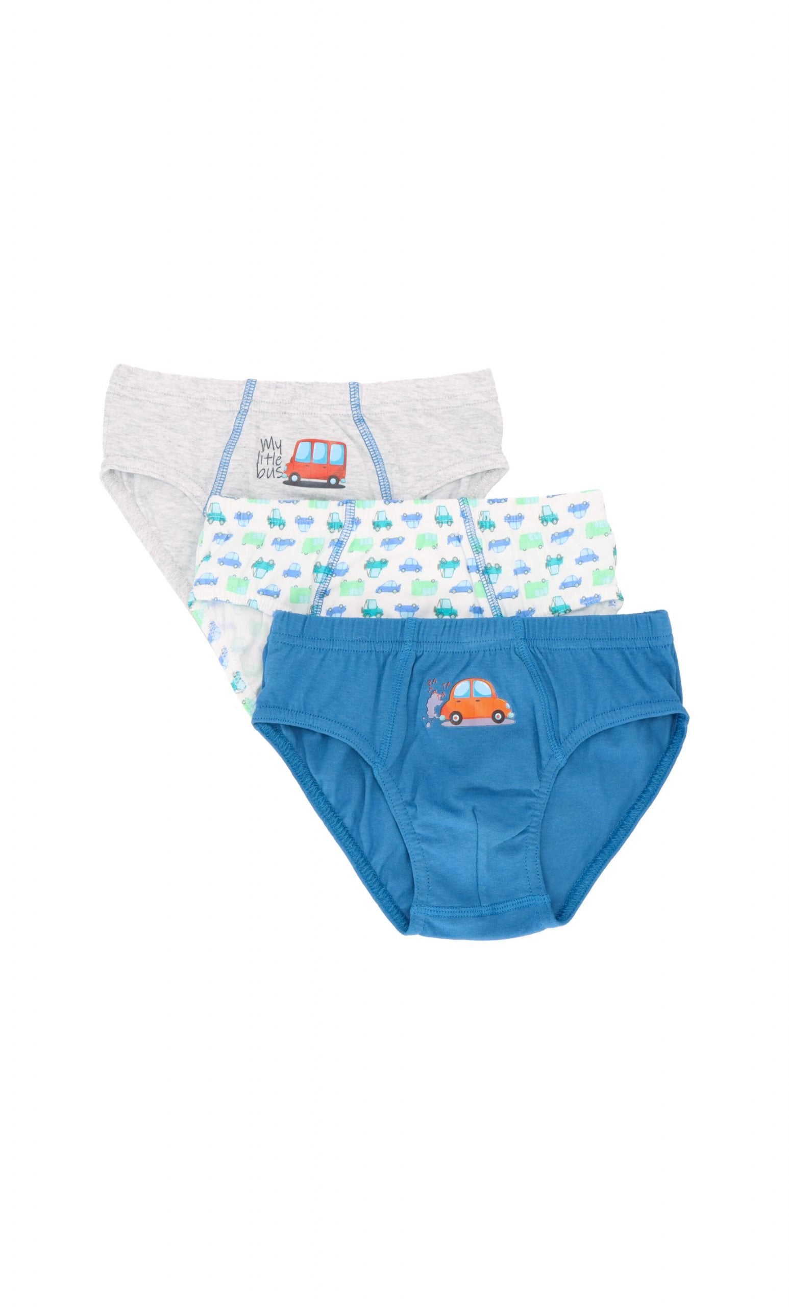 PACK 3 SLIP ALGODON NINO MOTA MT4111 INFANTILES
