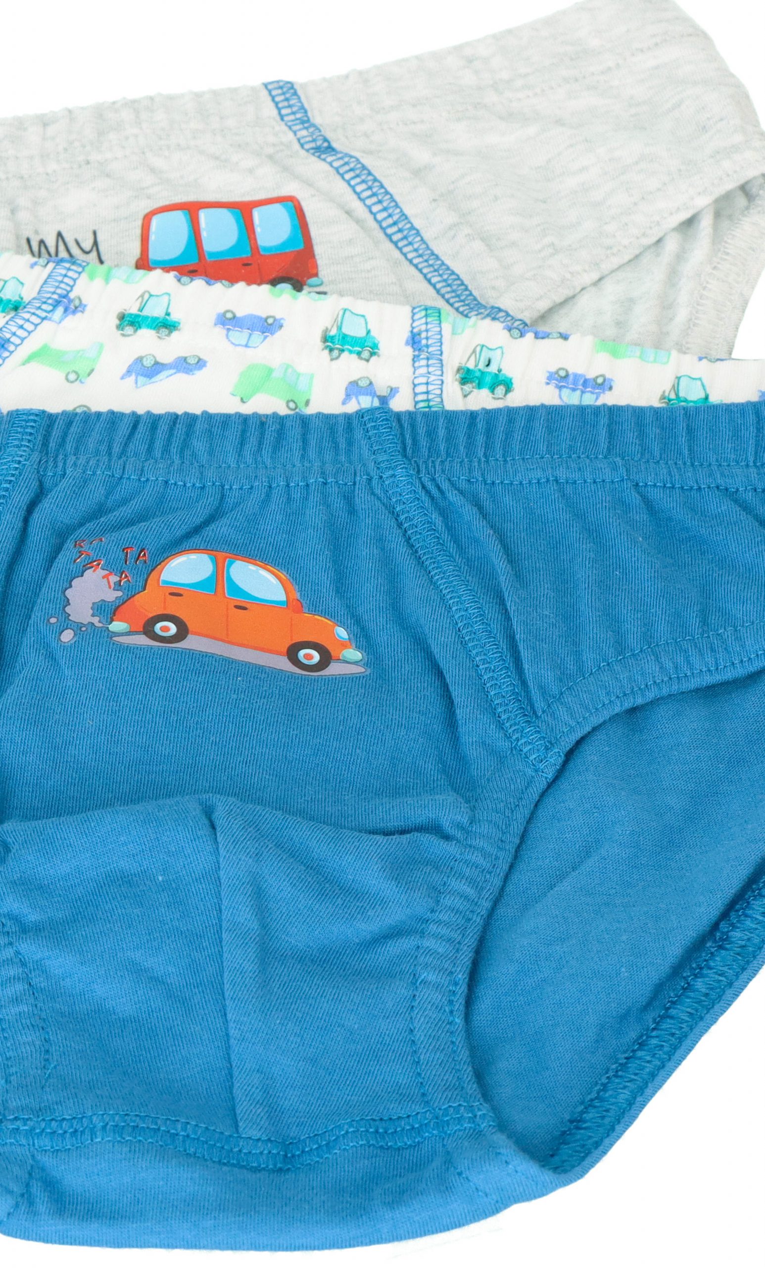 PACK 3 SLIP ALGODÓN NIÑO MOTA MT4111 INFANTILES - 4
