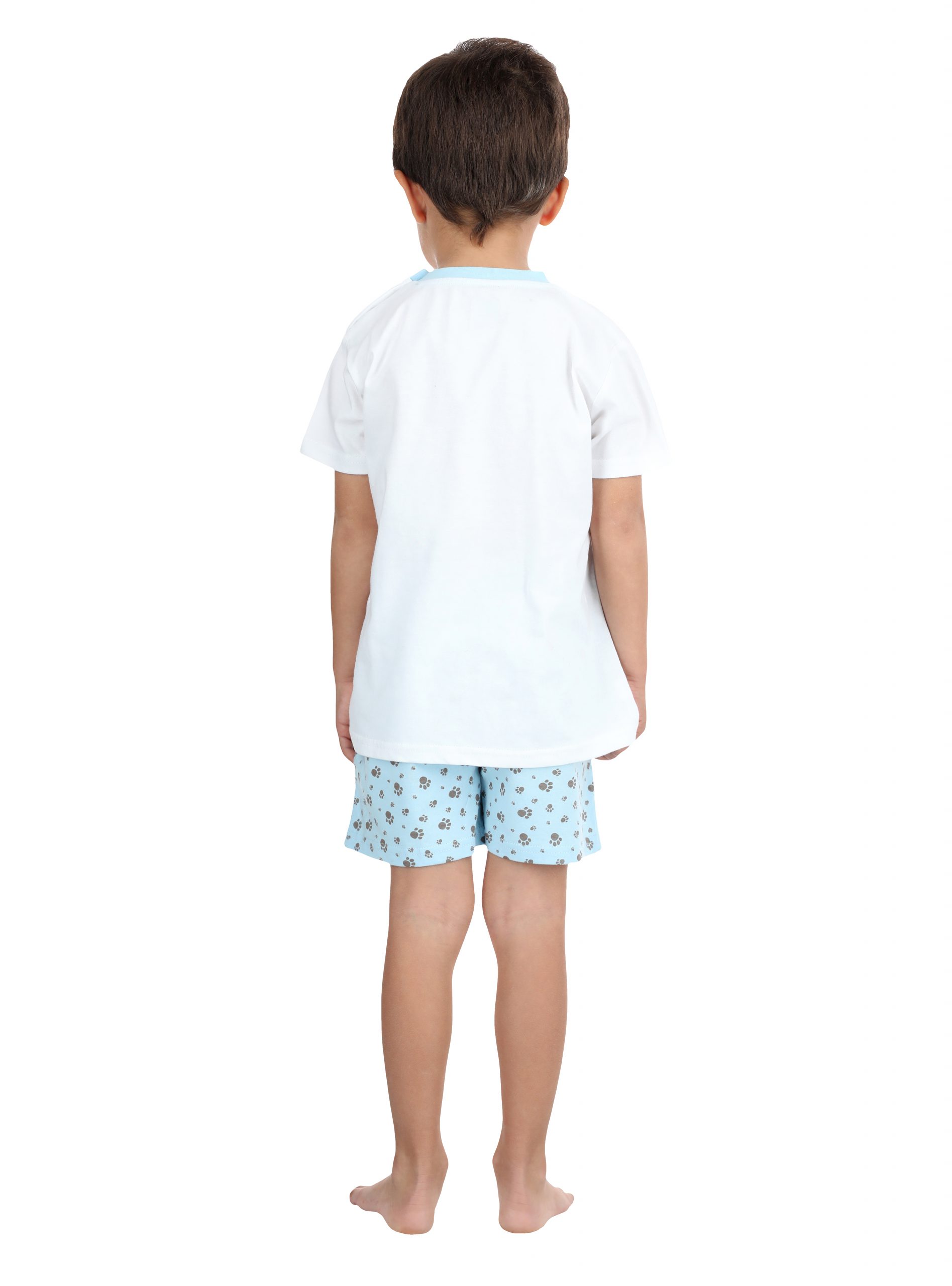 PIJAMA ALGODÓN NIÑO MOTA MT4763 2 PIEZAS MANGA CORTA - 4