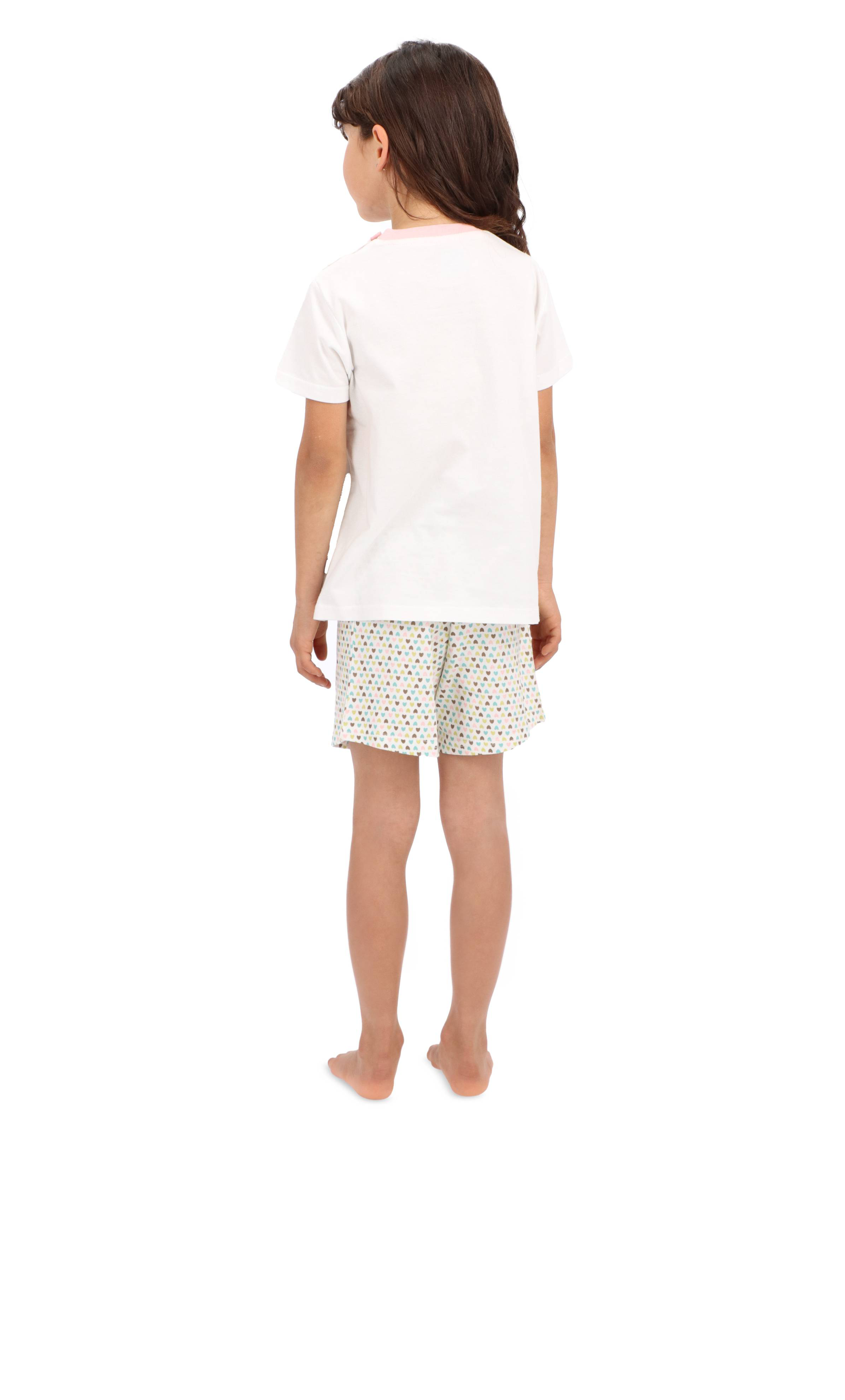 PIJAMA ALGODÓN NIÑA MOTA MT4761 2 PIEZAS MANGA CORTA - 4