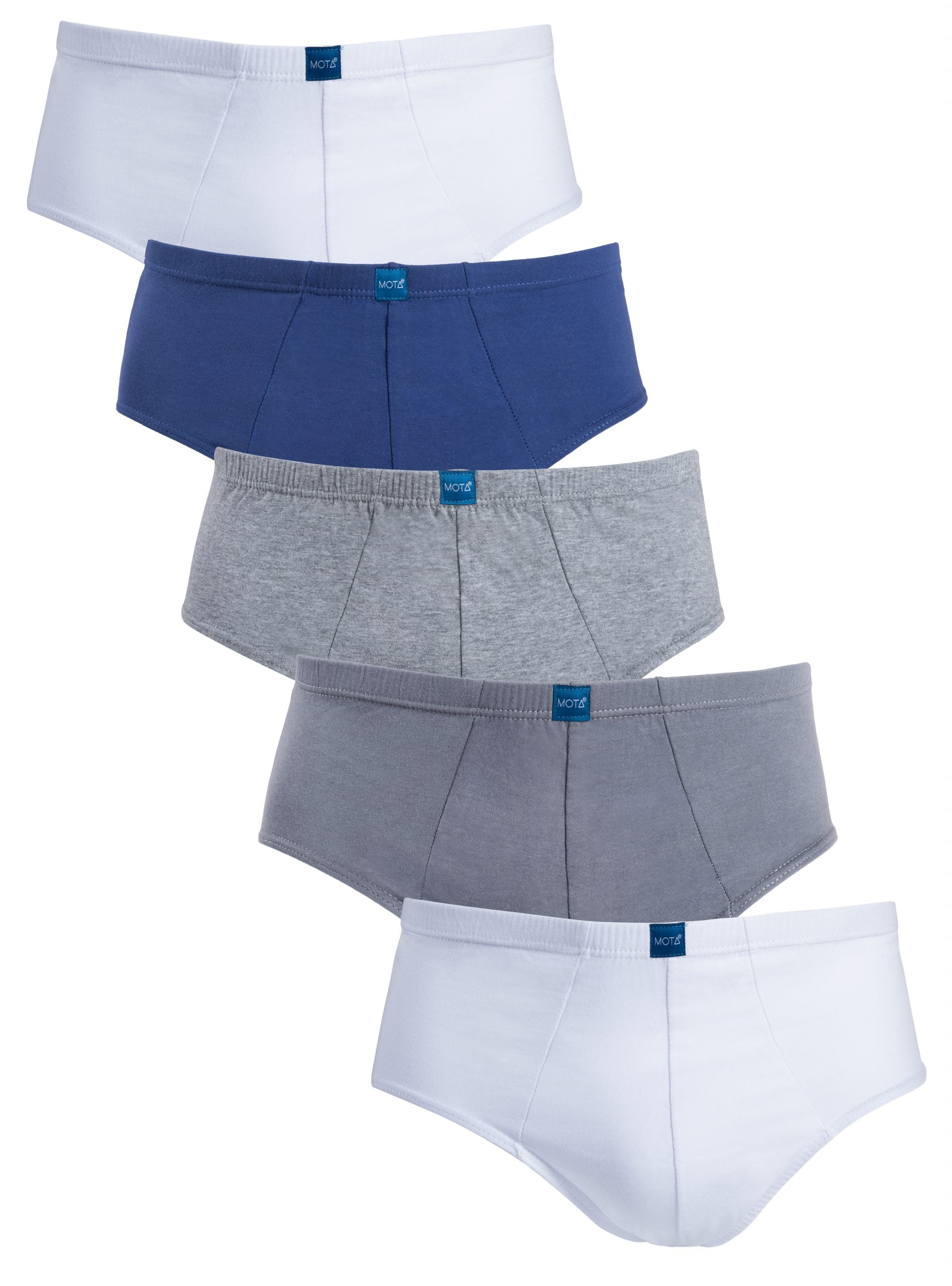 PACK X5 CALZONCILLOS HOMBRE MOTA MT4027 SLIP - 1