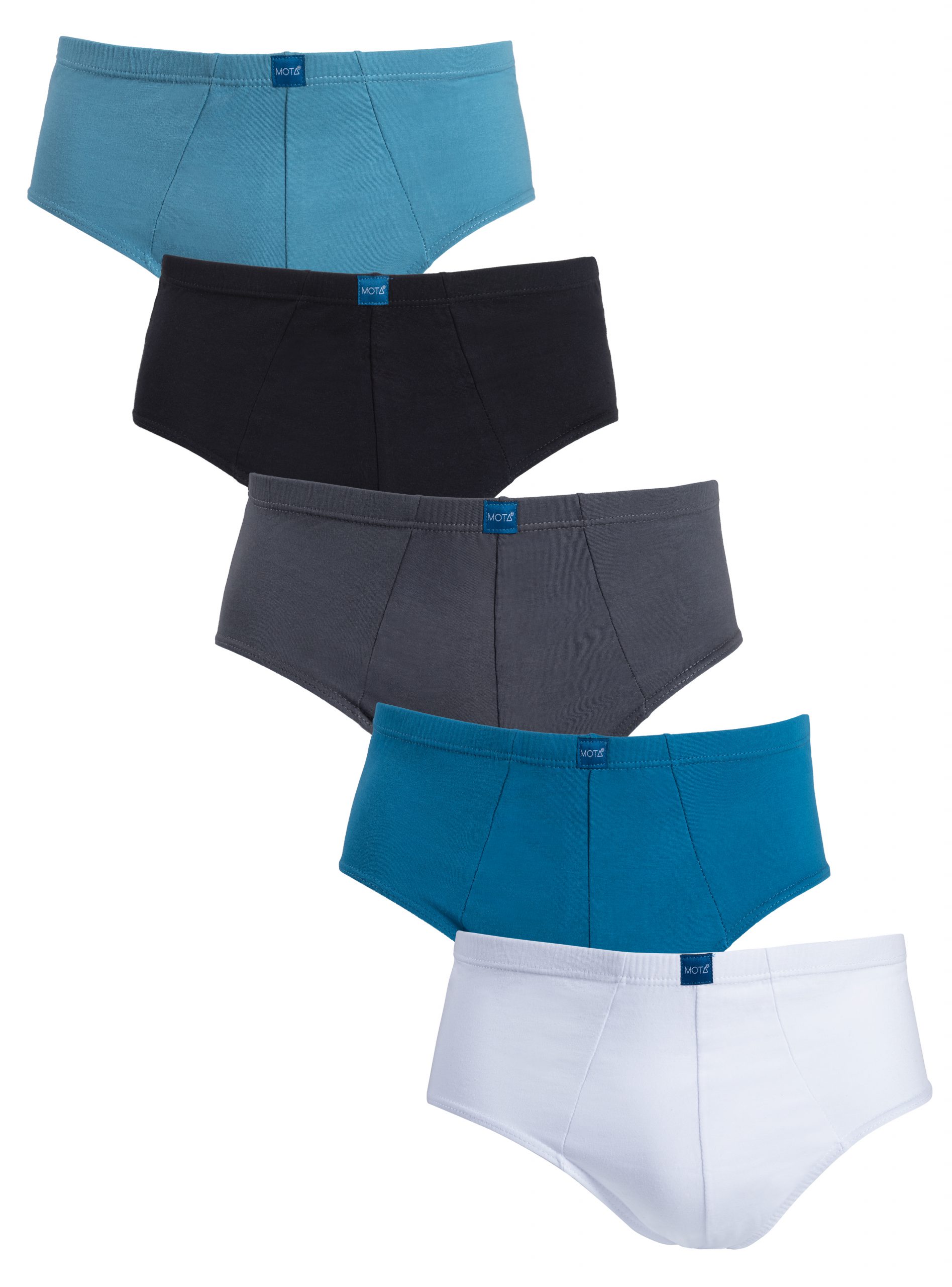 PACK X5 CALZONCILLOS HOMBRE MOTA MT4027 SLIP - 1