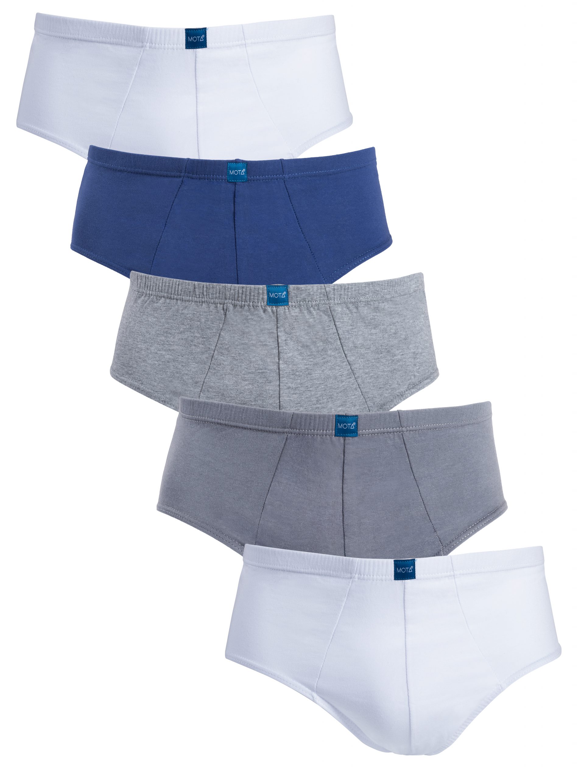 PACK X5 CALZONCILLOS HOMBRE MOTA MT4027 SLIP - 1