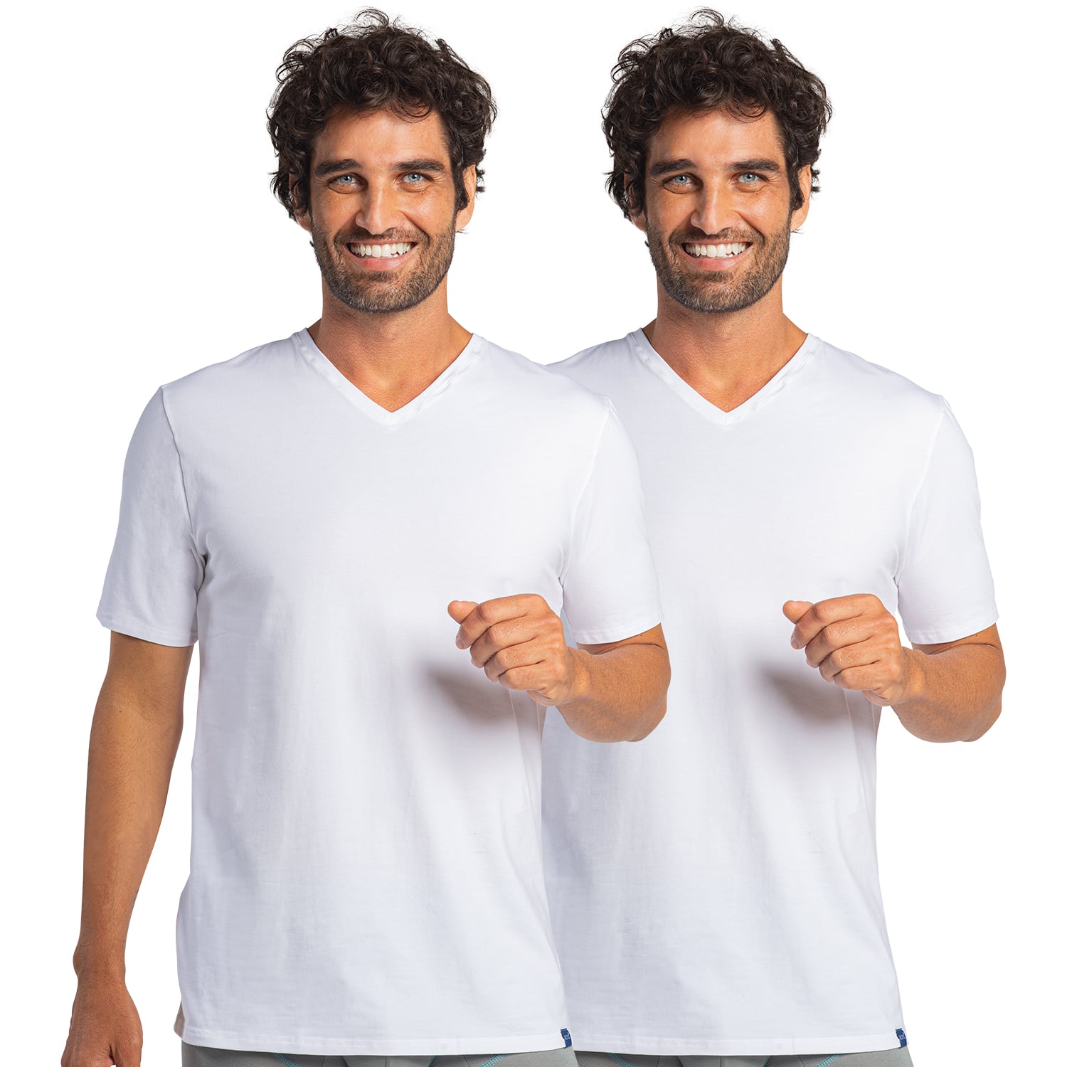 CAMISETA MANGA CORTA PACK 2 MOTA MT4427 - 1